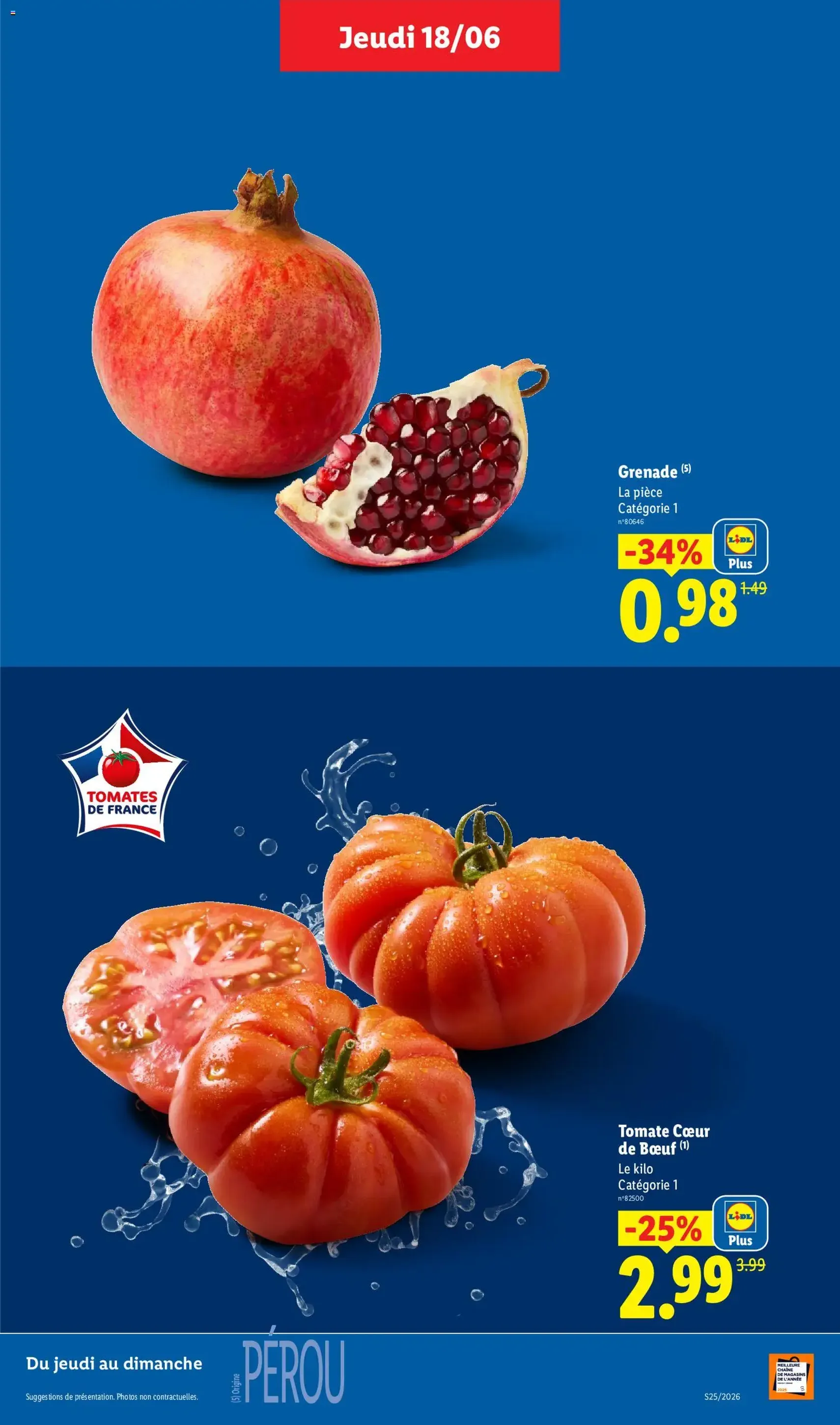 LIDL catalogue - brochure valable à partir du 18/06/2026, page 5 sur 60