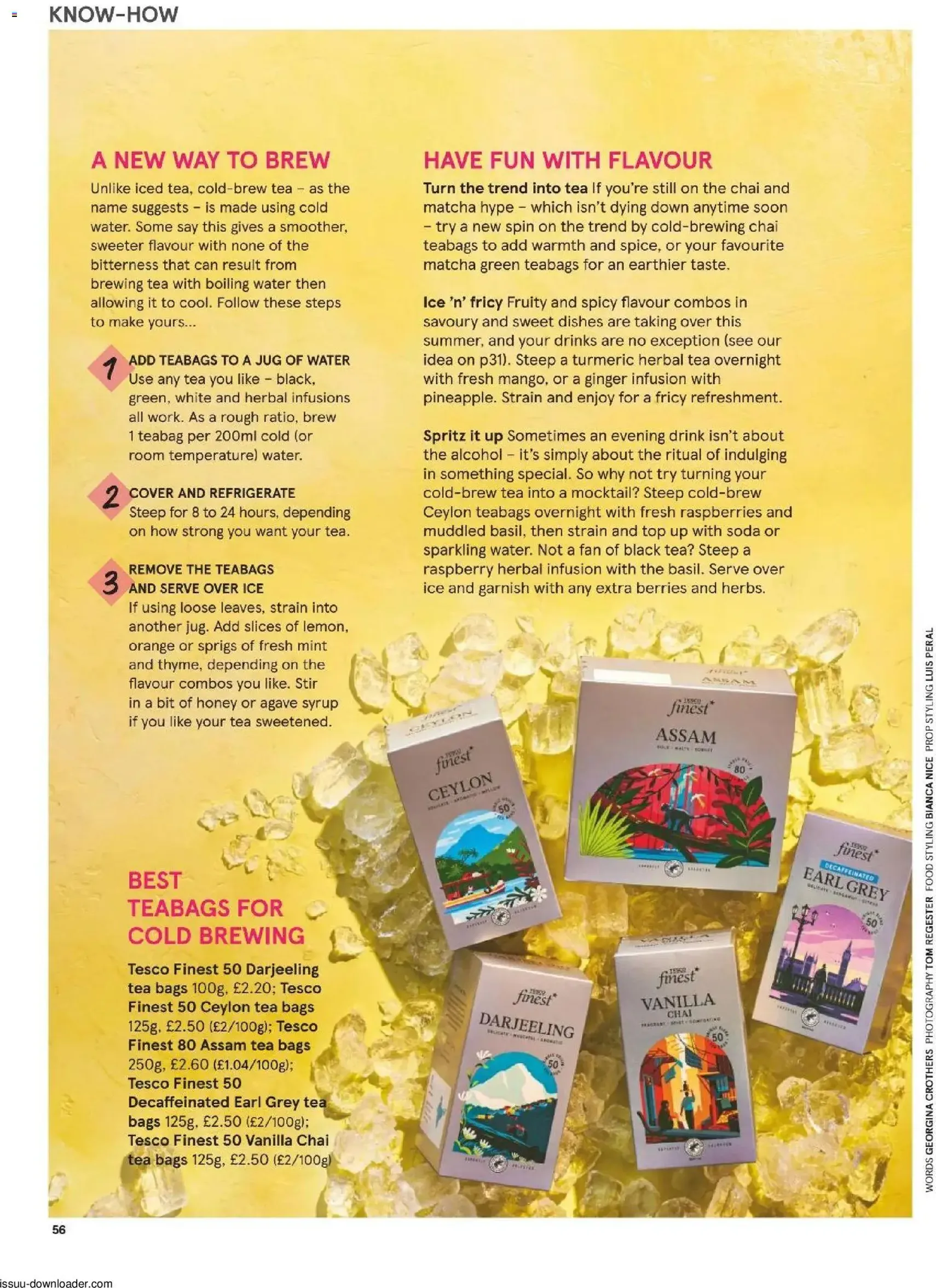 Tesco Magazine - July / August 2026 - valid flyer from 01/07/2026, page 56 of 100