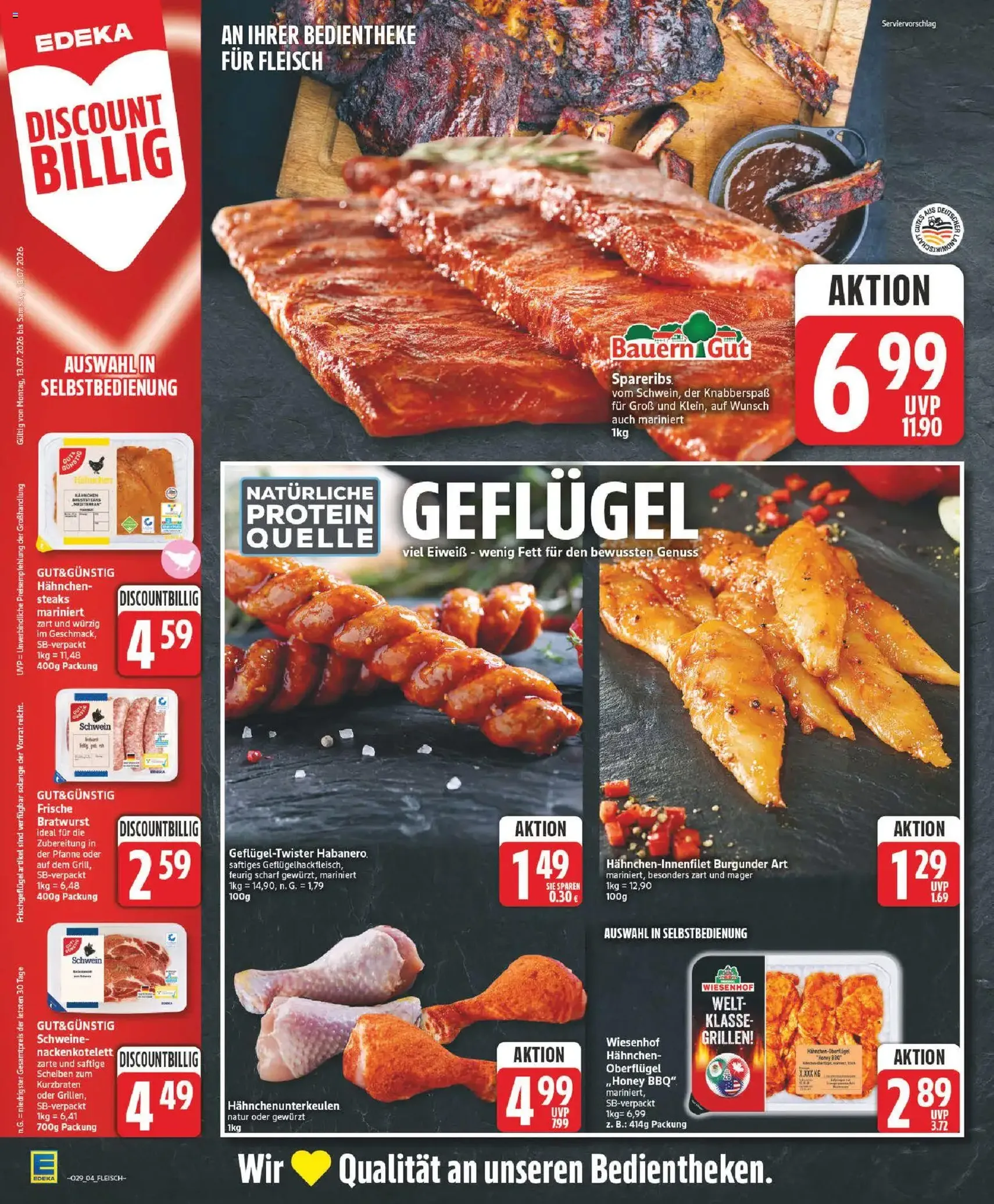 Edeka Prospekt - Gültiger Prospekt ab 13.07.2026, Seite 4 von insgesamt 29