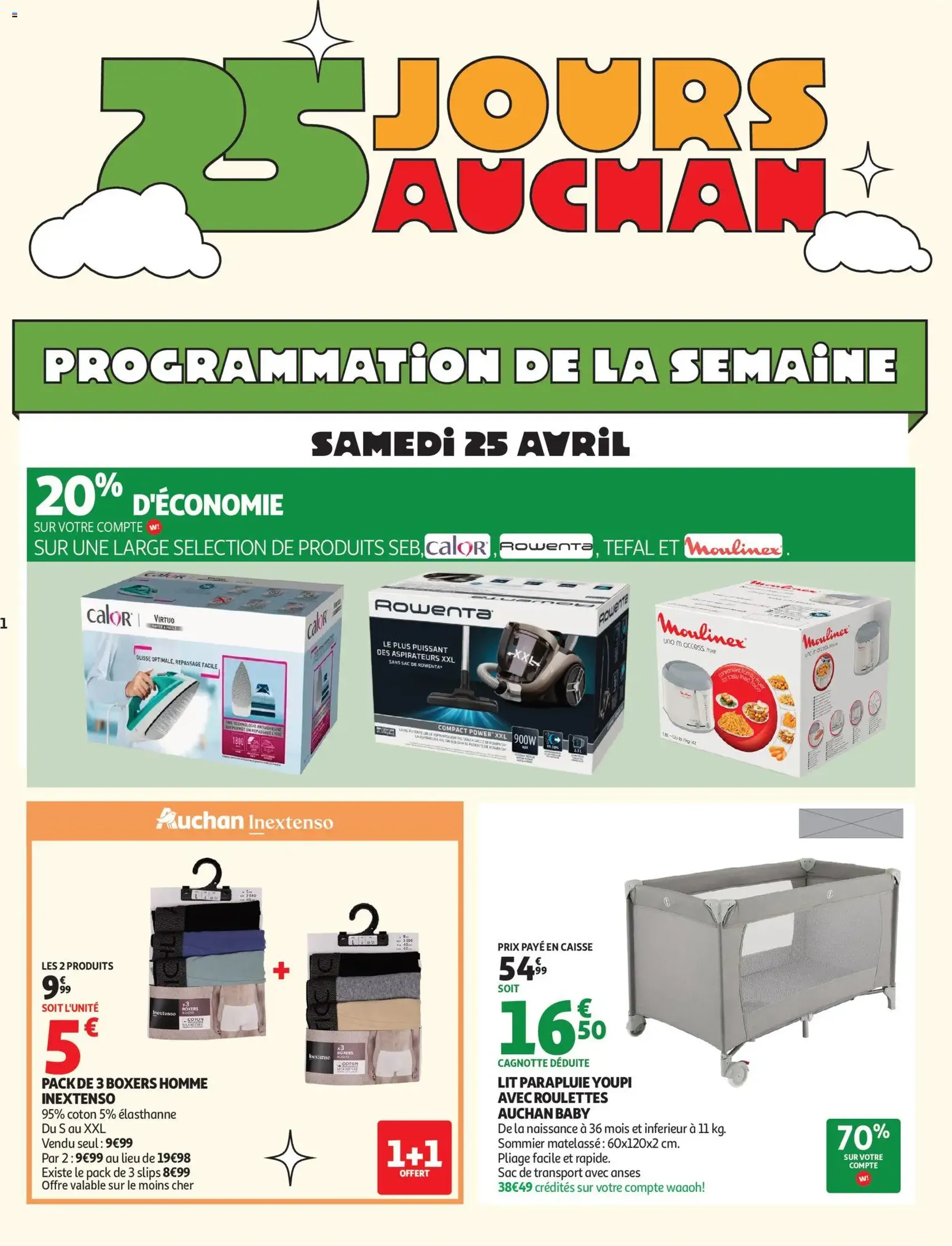 Auchan prospectus - brochure valable à partir du 21/04/2026, page 2 sur 52
