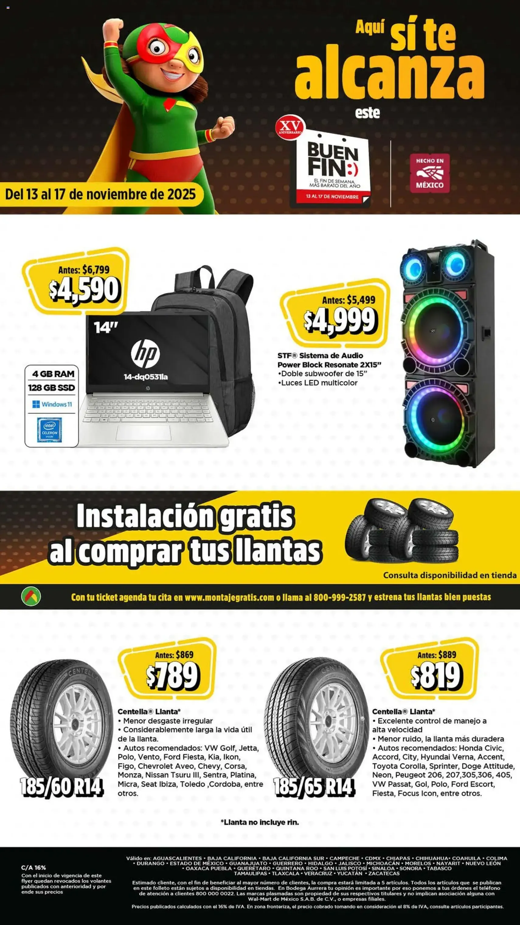 Bodega Aurrerá Buen Fin - folleto válido desde 13/11/2025 página 4 de 4