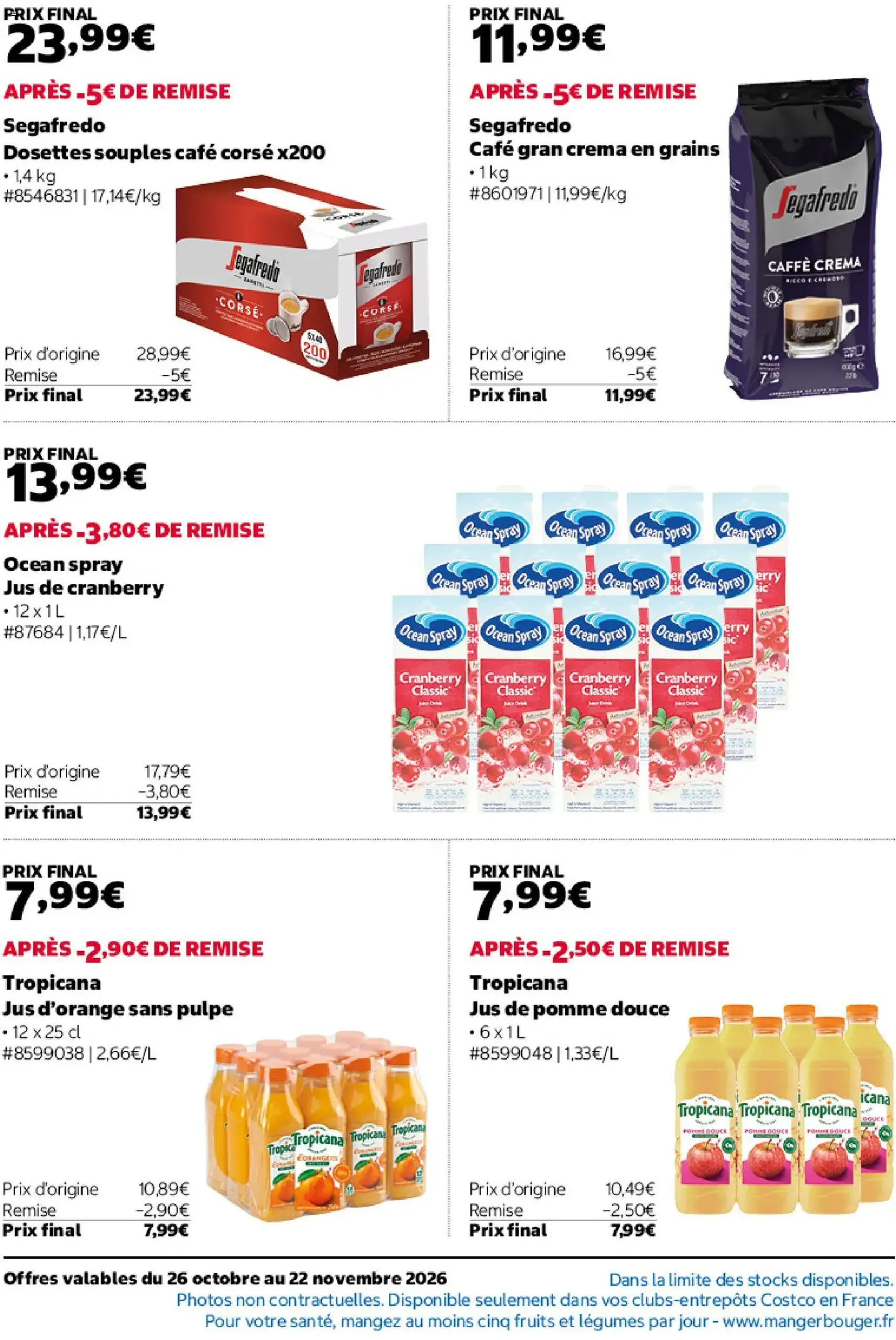 Costco catalogue - brochure valable à partir du 26/10/2026, page 14 sur 20