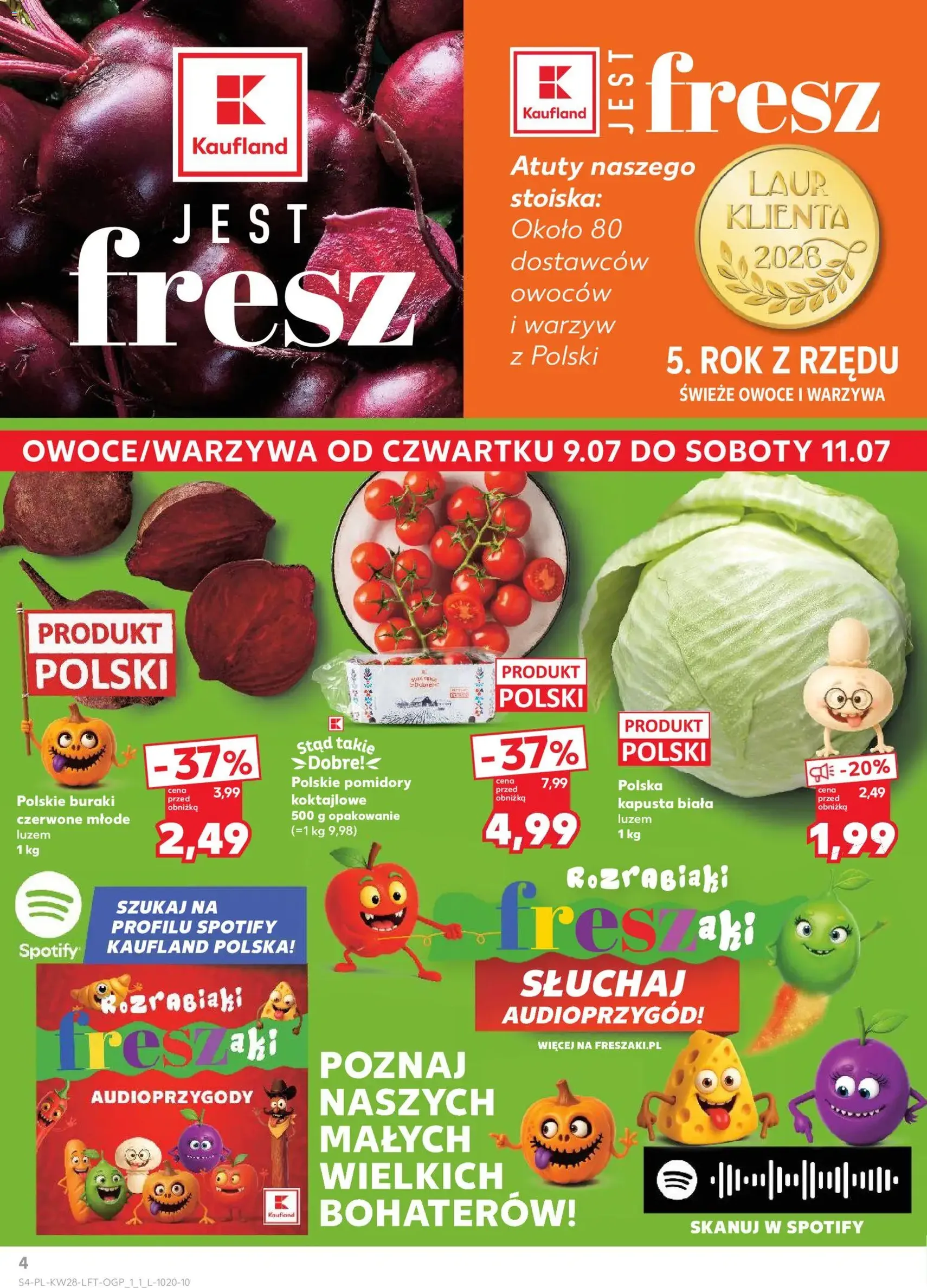 Kaufland gazetka - ważny gazetka od 09.07.2026 strona 4 z 80
