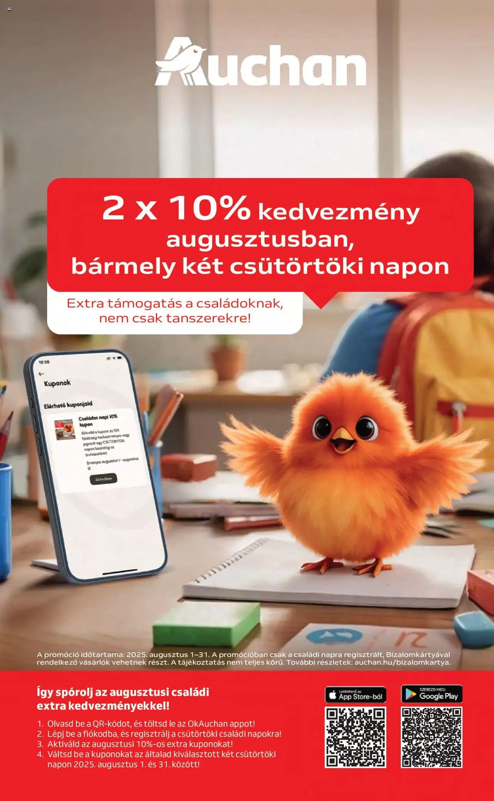 Auchan Akciós újság - 2025.08.21. érvényes szórólap 41 oldal 42 oldalból