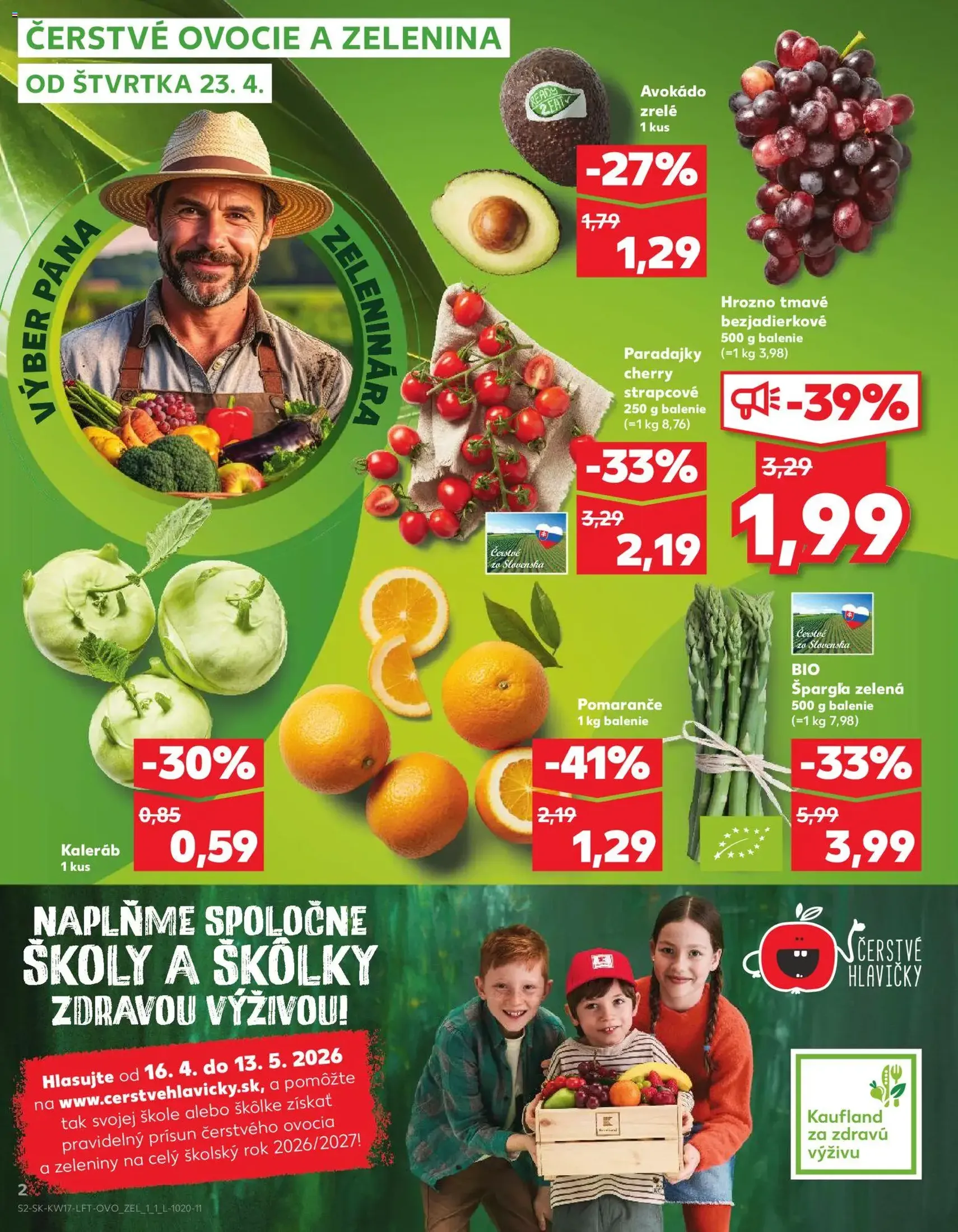 Kaufland leták - platný leták od 23.04.2026 strana 2 z 76