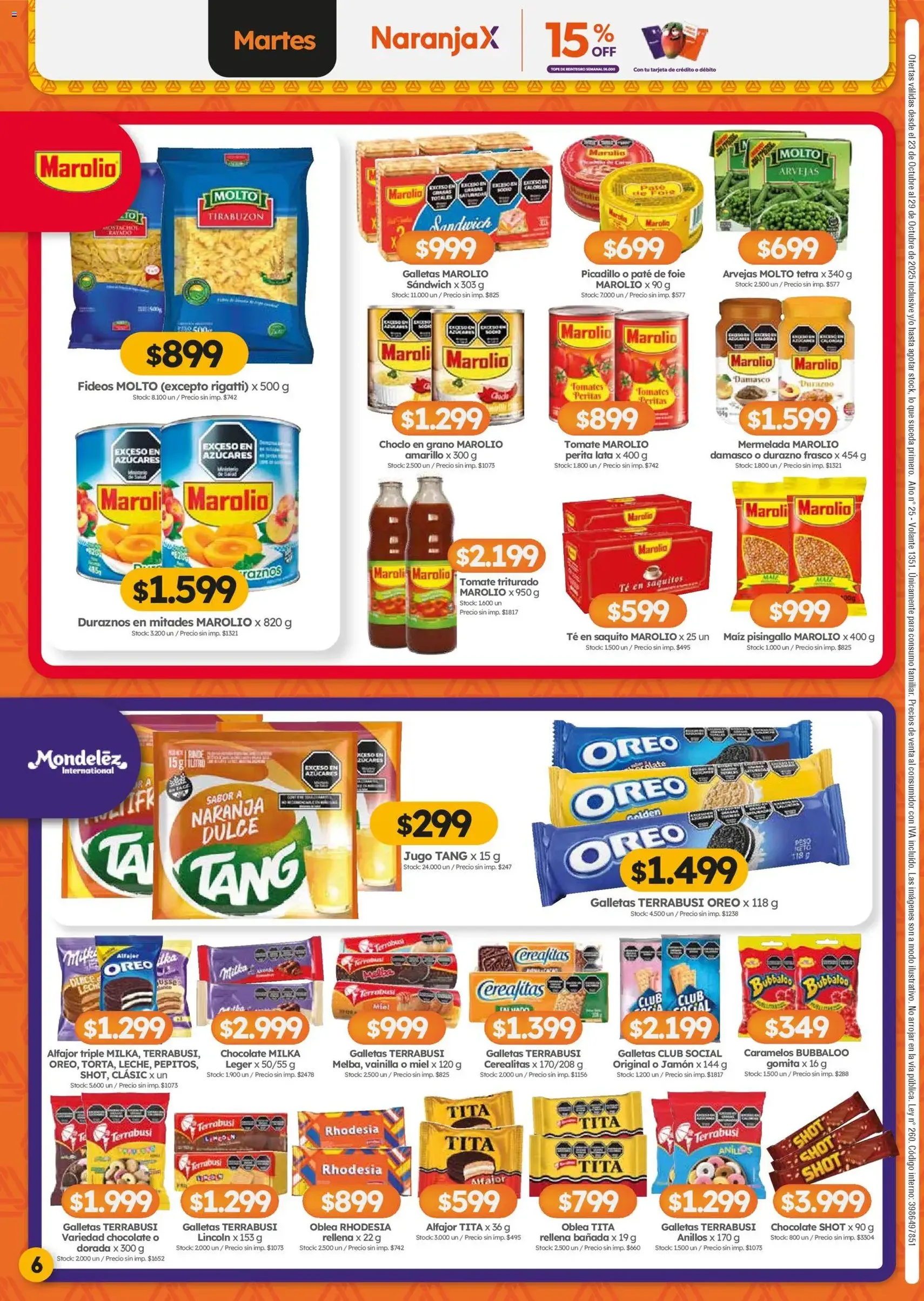 Cordiez ofertas - folleto válido desde 23/10/2025 página 6 de 8 Cordiez ofertas - folleto válido desde 23/10/2025 página 6 de 8