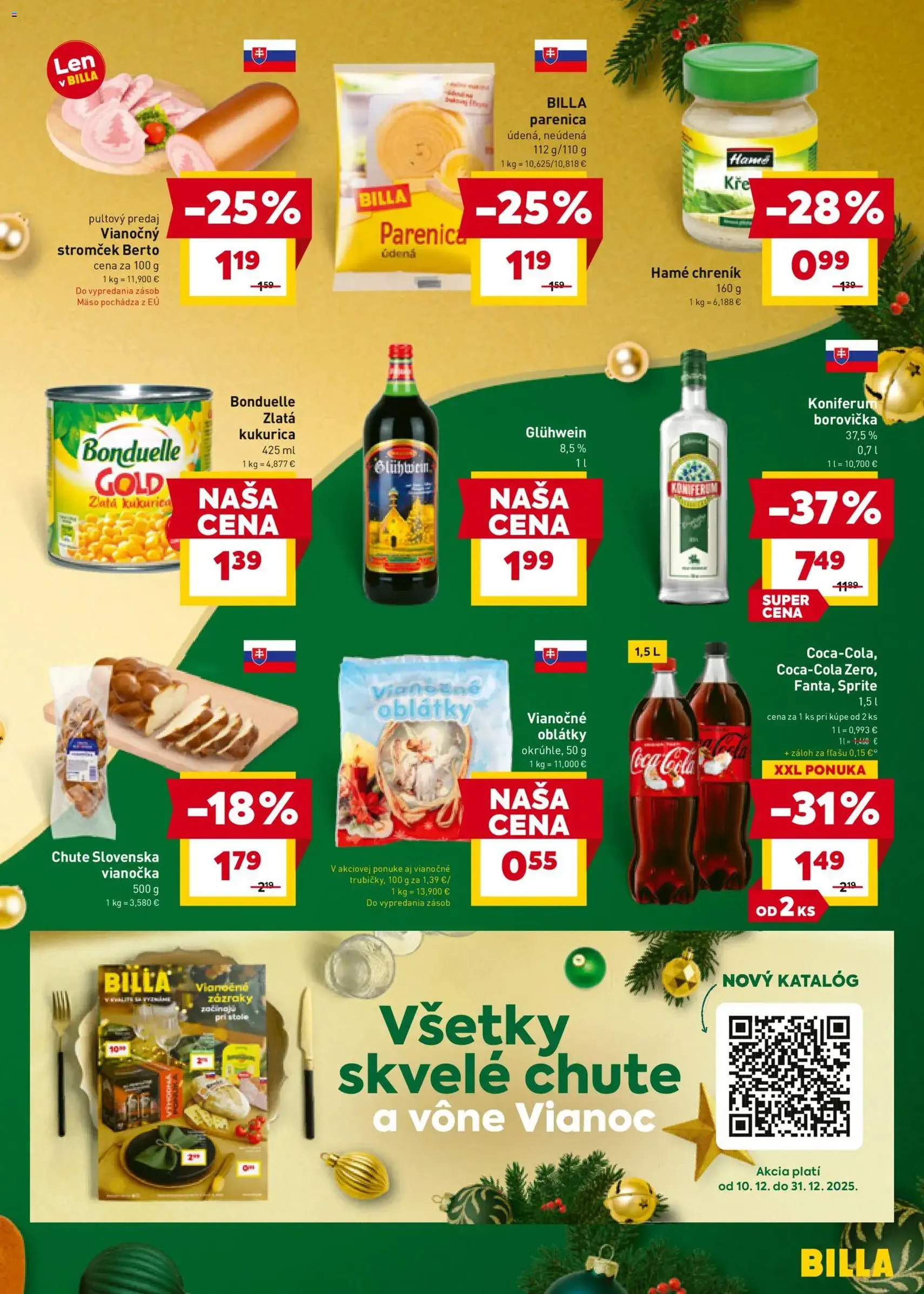 Billa leták - platný leták od 10.12.2025 strana 7 z 24