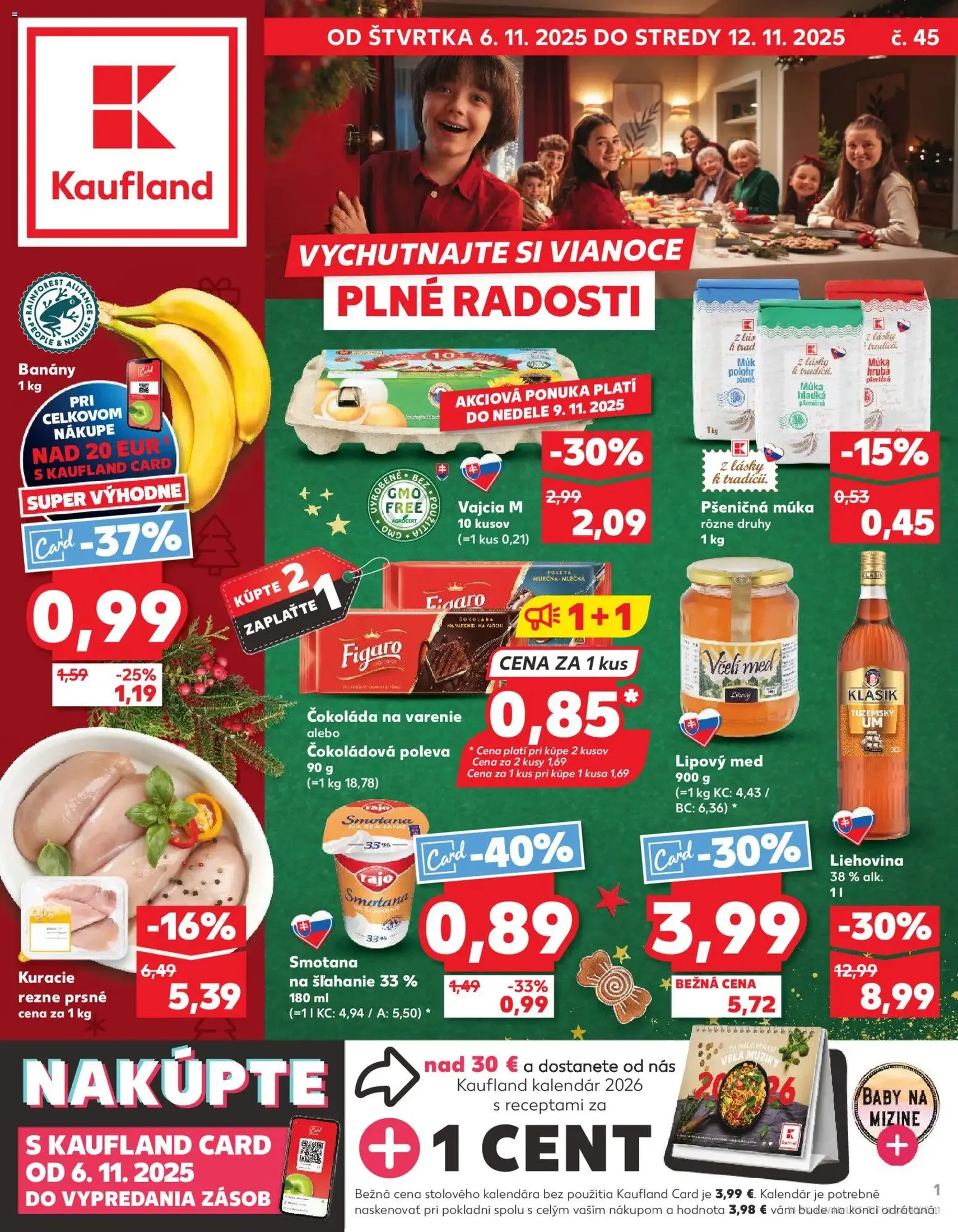 Kaufland SK Black Friday - 2025.11.06. érvényes szórólap 1 oldal 82 oldalból