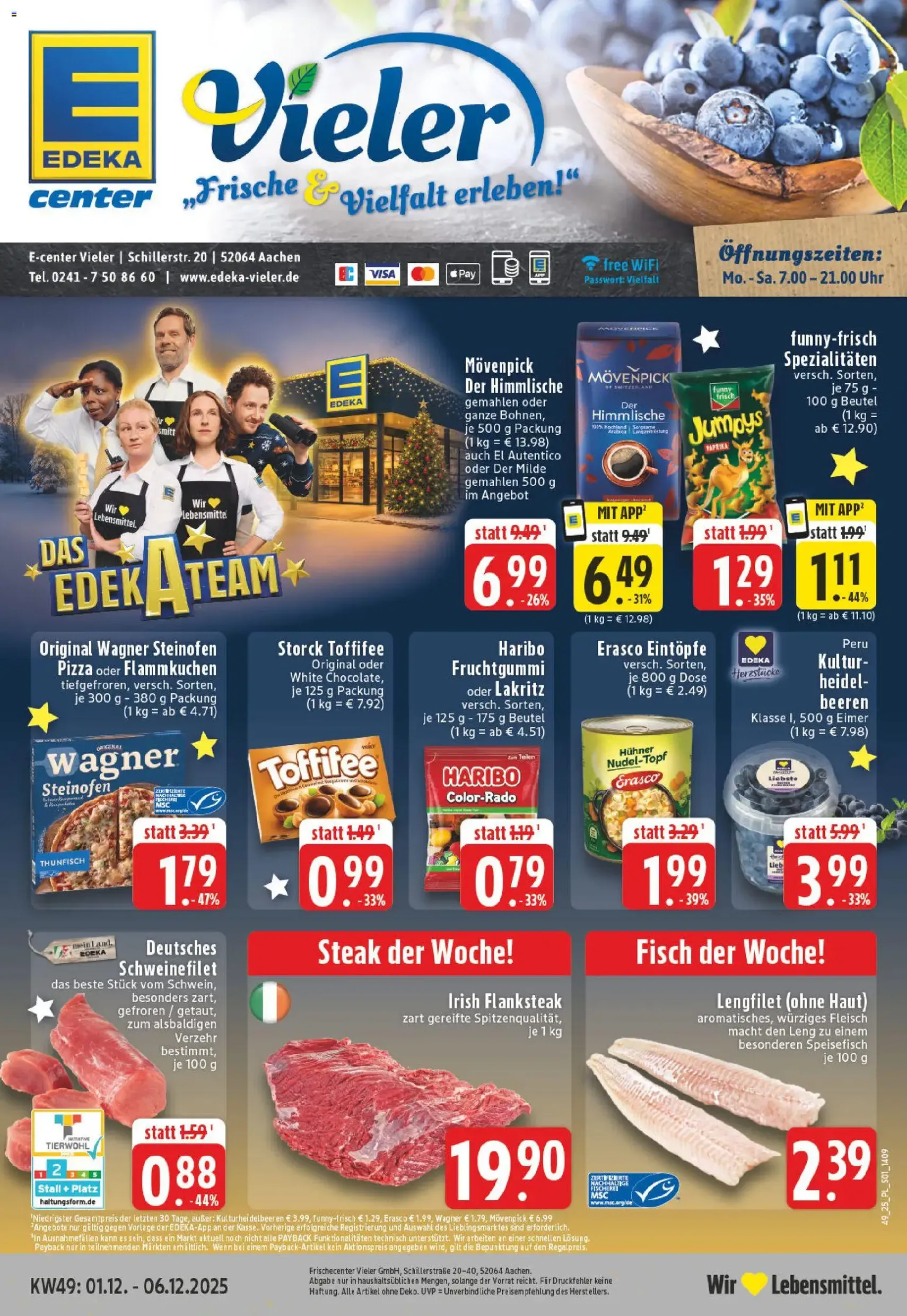 Edeka Prospekt - Gültiger Prospekt ab 01.12.2025, Seite 1 von insgesamt 28