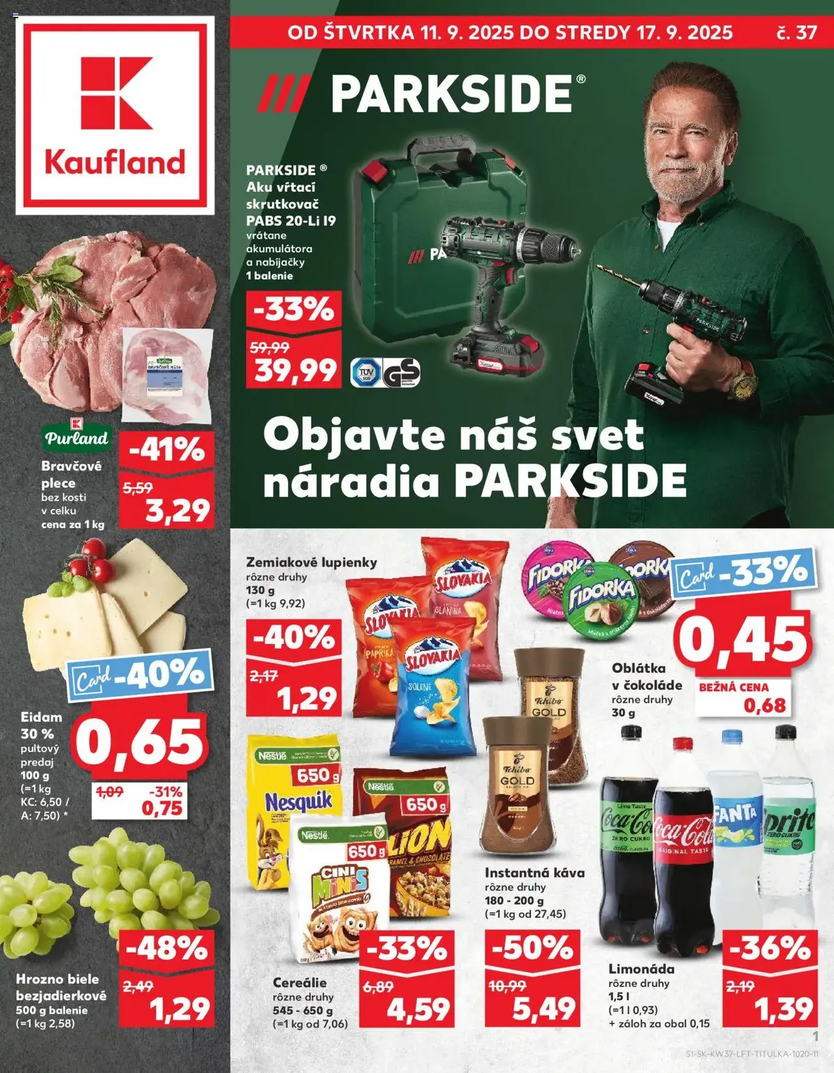 Kaufland Bratislava-Avion - platný leták od 11.09.2025 strana 1 z 78