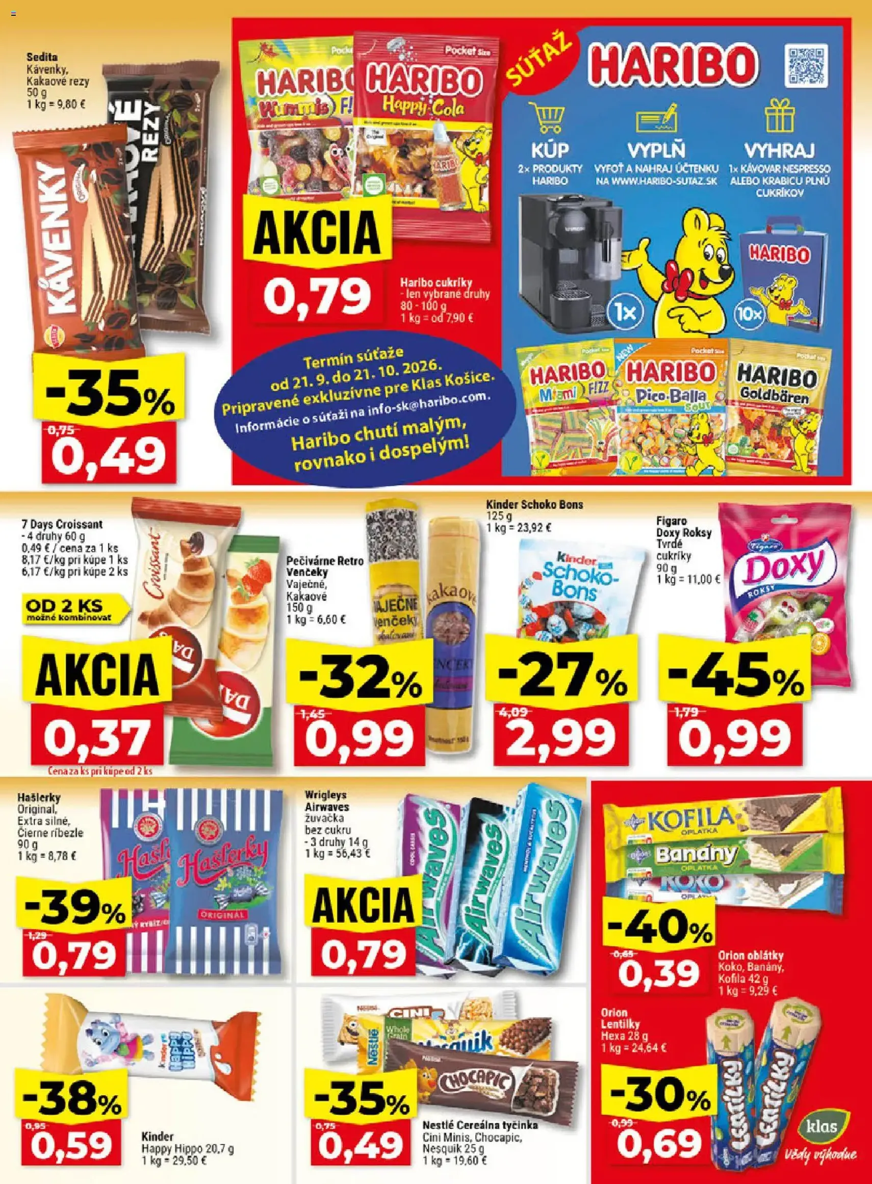 Klas leták - platný leták od 21.09.2026 strana 16 z 25