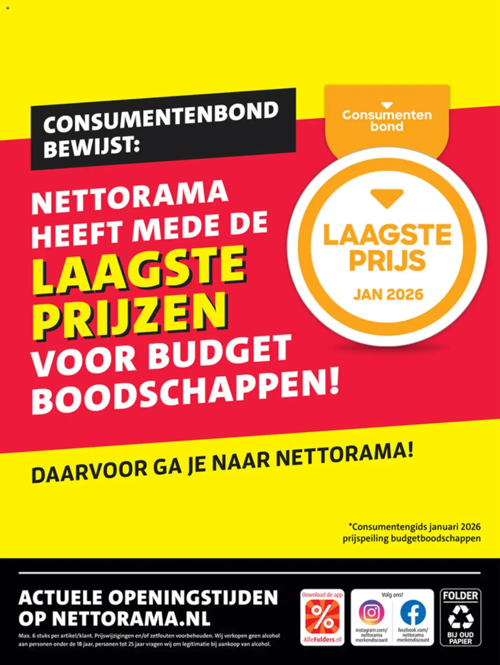Nettorama - Folder - geldige folder vanaf 26-01-2026 pagina 26 van 26