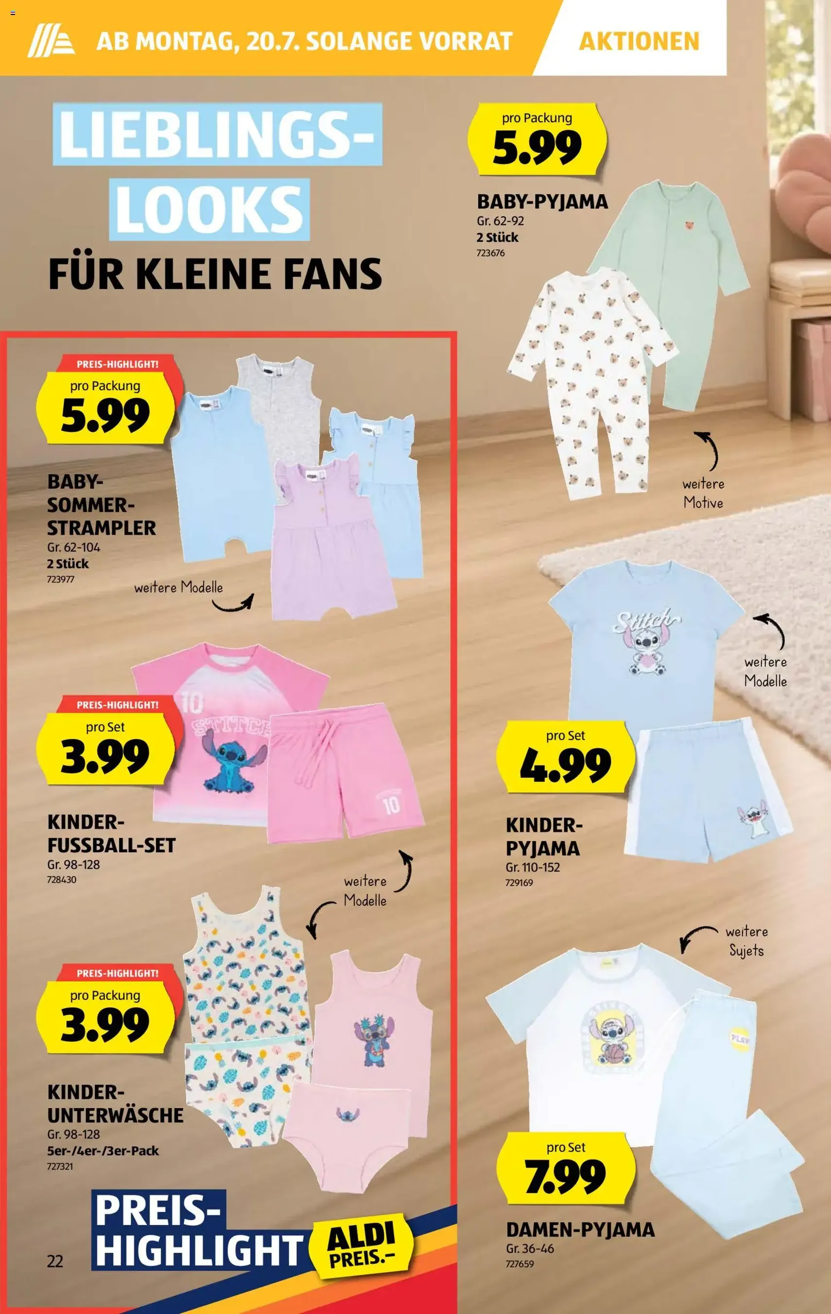 Aldi aktionen - Gültiger Prospekt ab 16.07.2026, Seite 22 von insgesamt 36