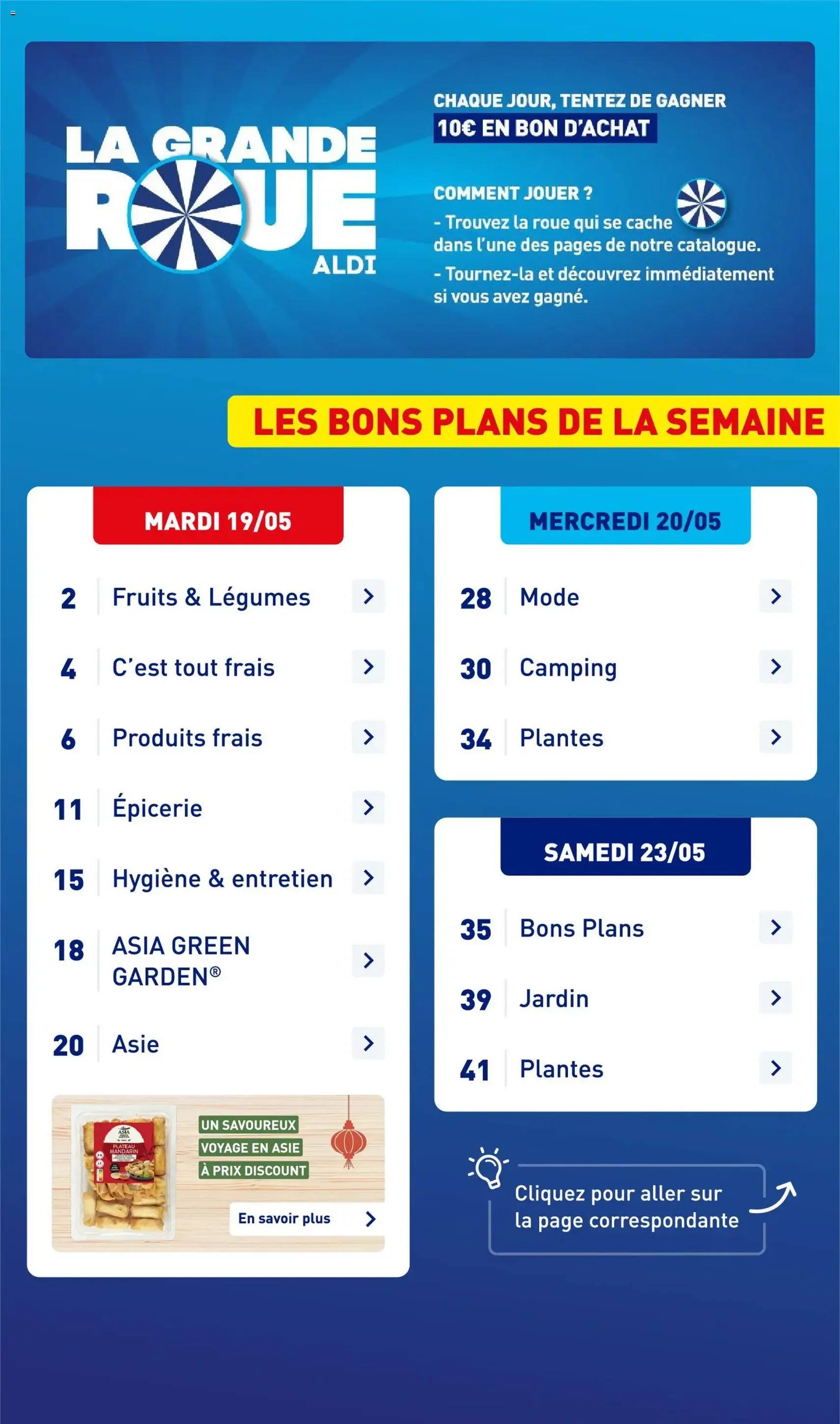 Aldi catalogue - brochure valable à partir du 19/05/2026, page 3 sur 45