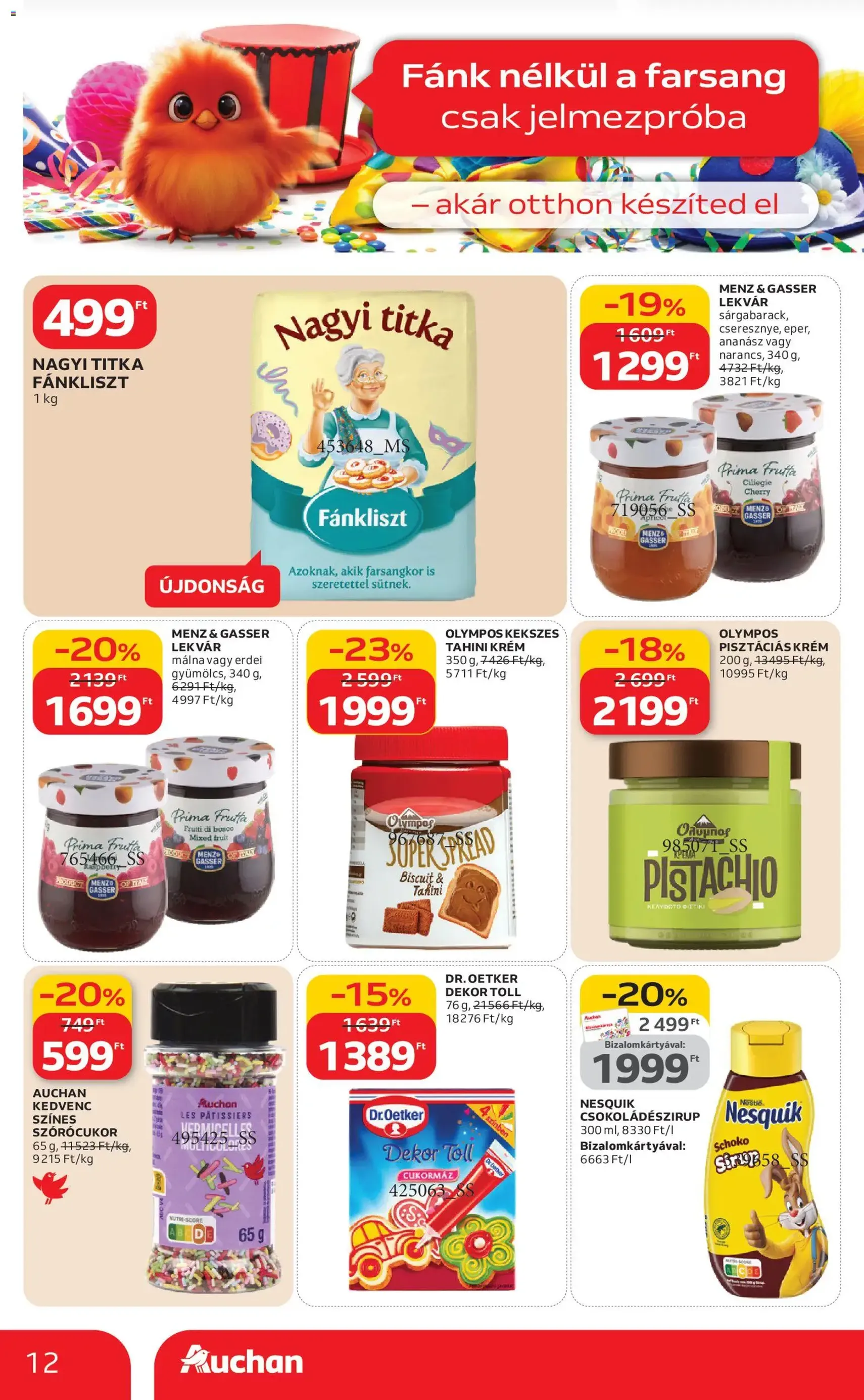 Auchan Akciós újság - 2026.02.05. érvényes szórólap 12 oldal 30 oldalból