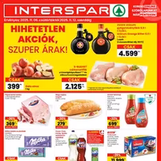 Interspar Black Friday - szórólap előnézete érvényes 2025.11.06. -tól
