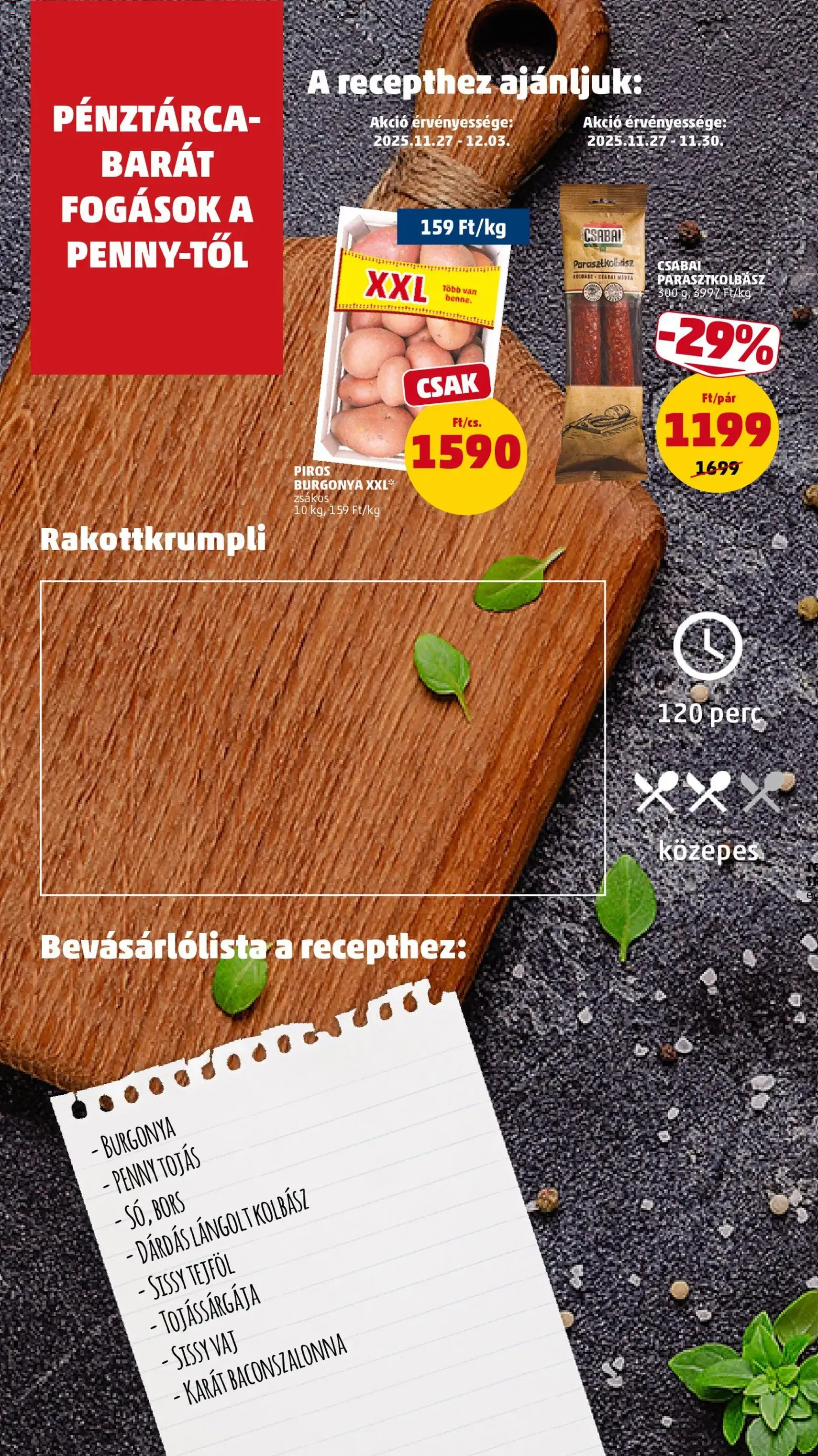 PENNY Akciós újság - 2025.11.27. érvényes szórólap 8 oldal 46 oldalból