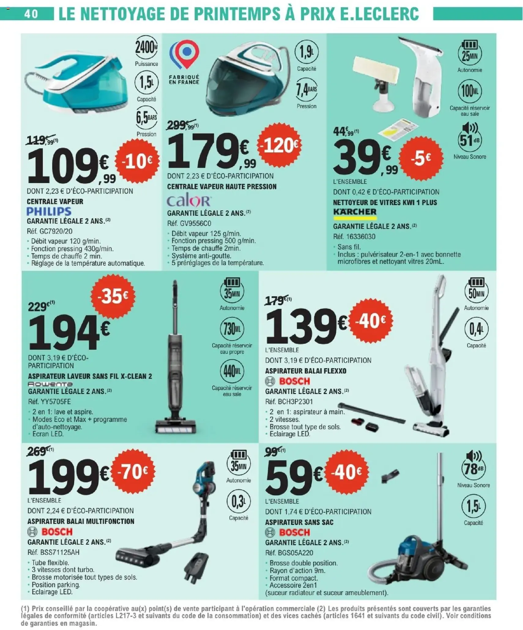 E.Leclerc catalogue semaine 11 - brochure valable à partir du 10/03/2026, page 40 sur 56