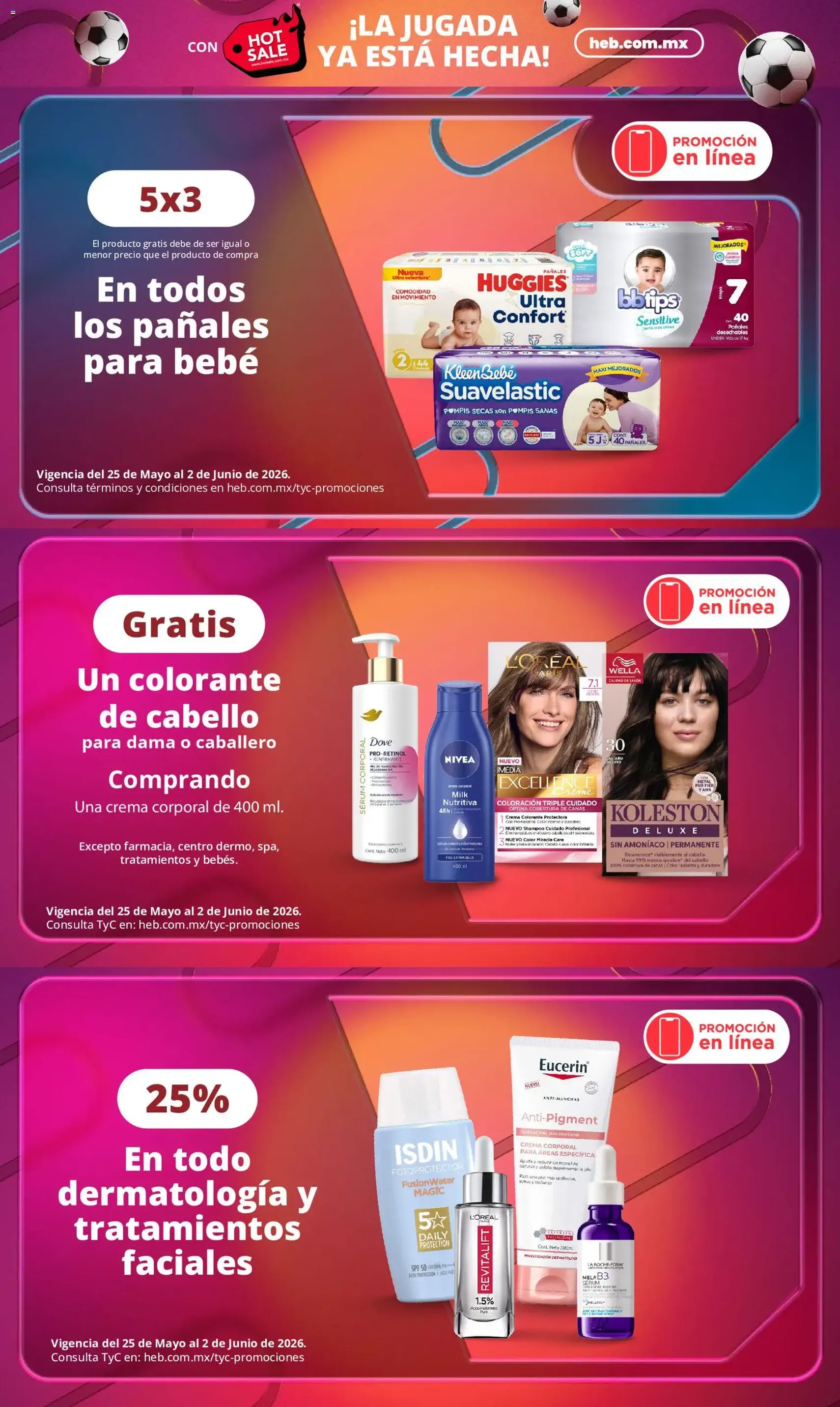 H-E-B Hot Sale - folleto válido desde 25/05/2026 página 3 de 6