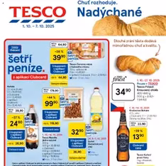 Tesco leták - Hypermarket - náhled letáku platný od 01.10.2025