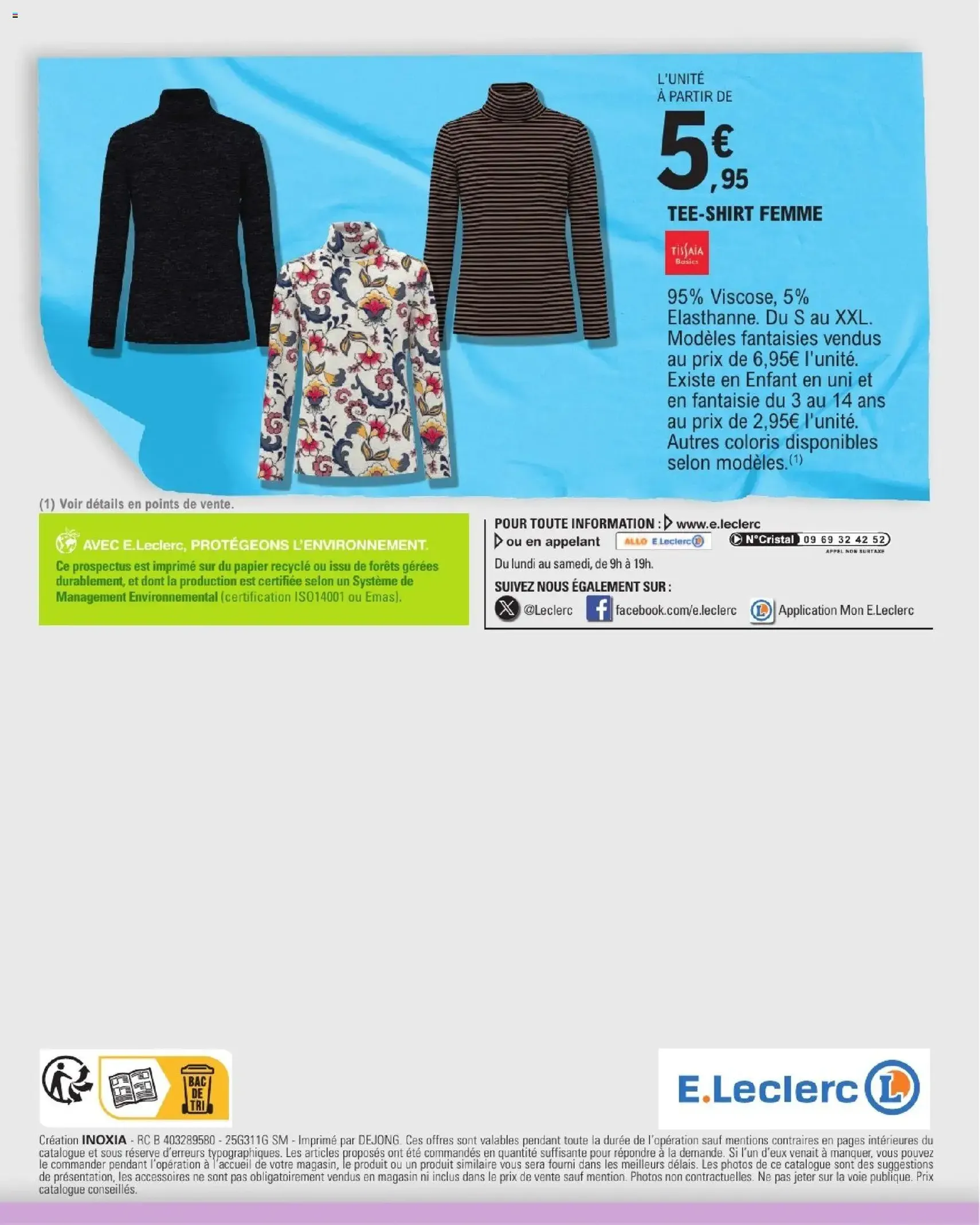 E.Leclerc catalogue semaine 45 - brochure valable à partir du 04/11/2025, page 36 sur 36