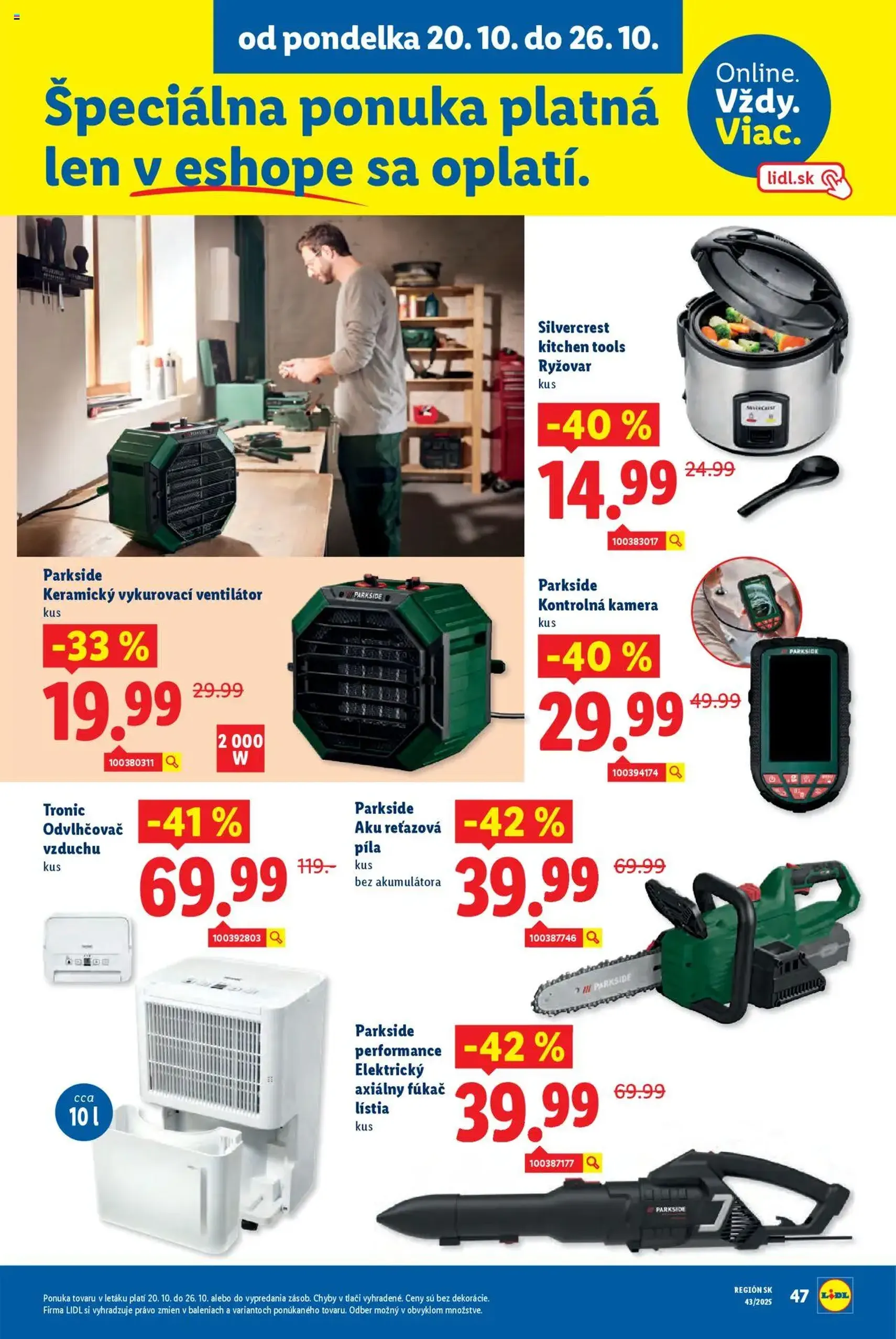 Lidl leták - platný leták od 20.10.2025 strana 63 z 102 Lidl leták - platný leták od 20.10.2025 strana 63 z 102