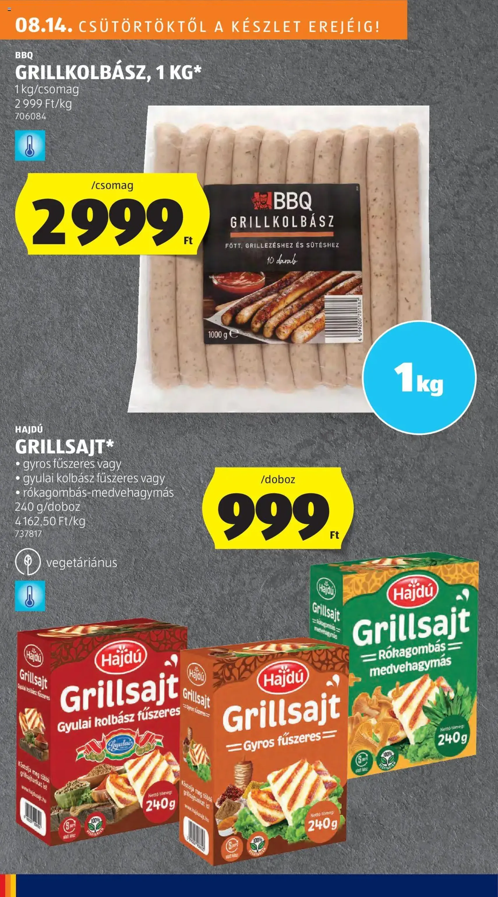 Aldi Akciós újság - 2025.08.14. érvényes szórólap 4 oldal 52 oldalból Aldi Akciós újság - 2025.08.14. érvényes szórólap 4 oldal 52 oldalból