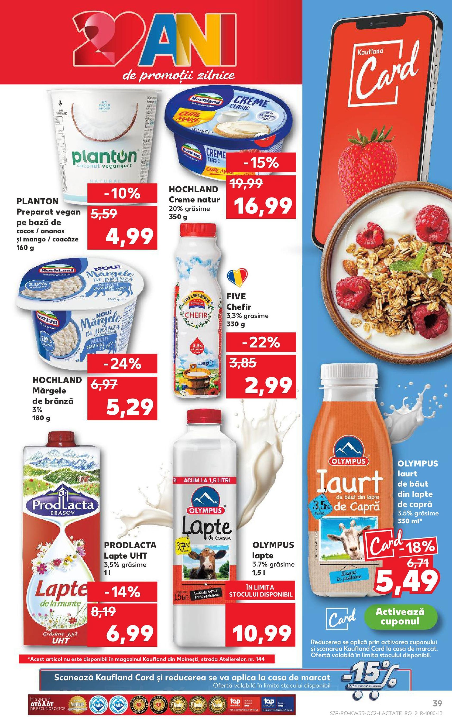 Catalog Kaufland - Bucureşti - cataloage valabile începând cu 27.08.2025 pagina 39 din 64 Catalog Kaufland - Bucureşti - cataloage valabile începând cu 27.08.2025 pagina 39 din 64