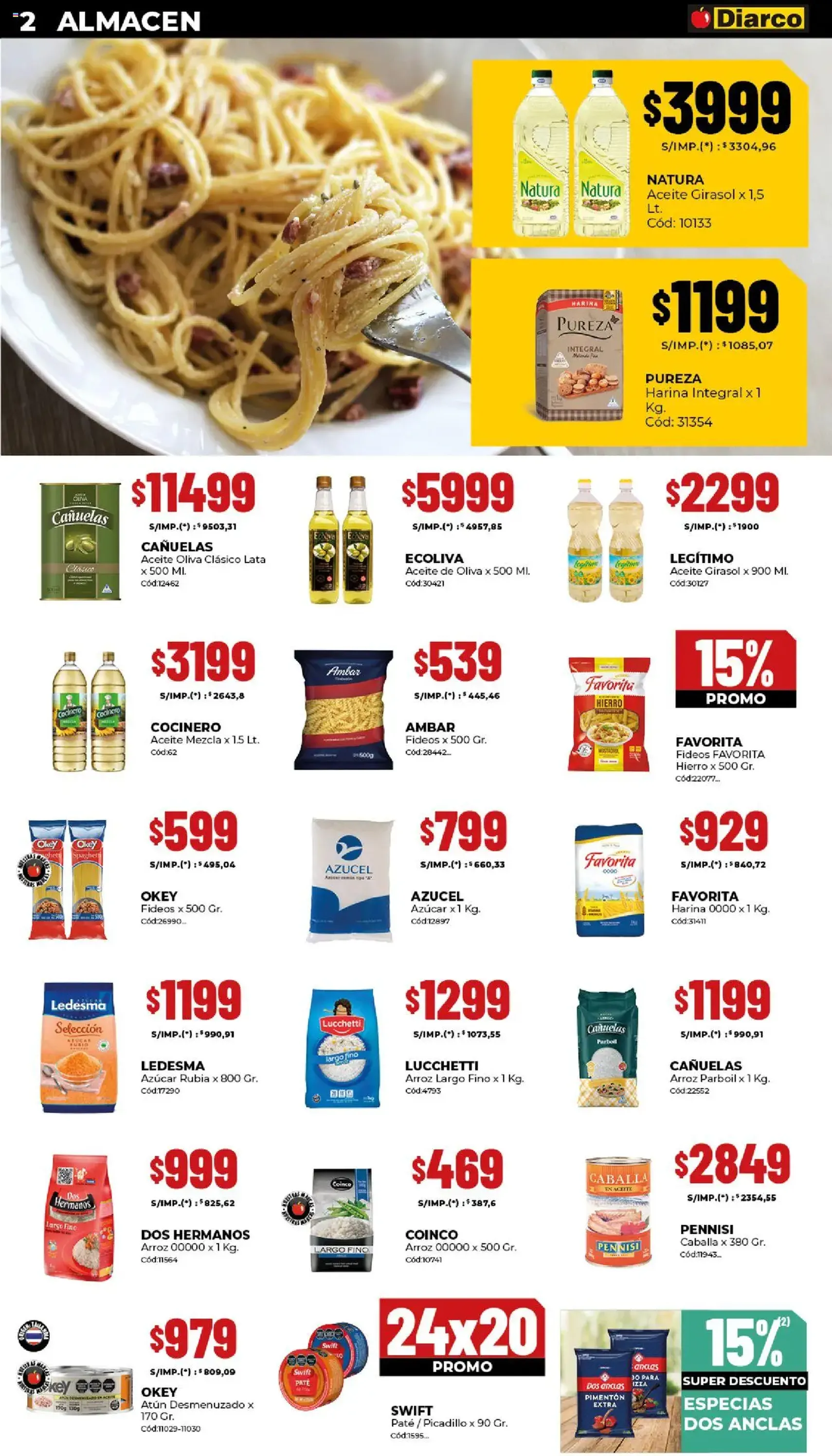 Diarco ofertas - folleto válido desde 20/10/2025 página 2 de 21 Diarco ofertas - folleto válido desde 20/10/2025 página 2 de 21