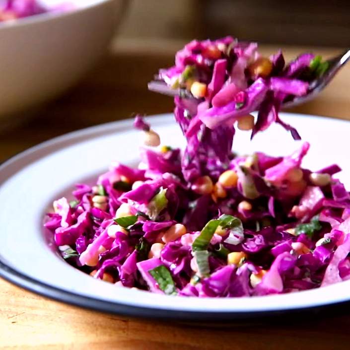 Rotkohlsalat Coleslaw