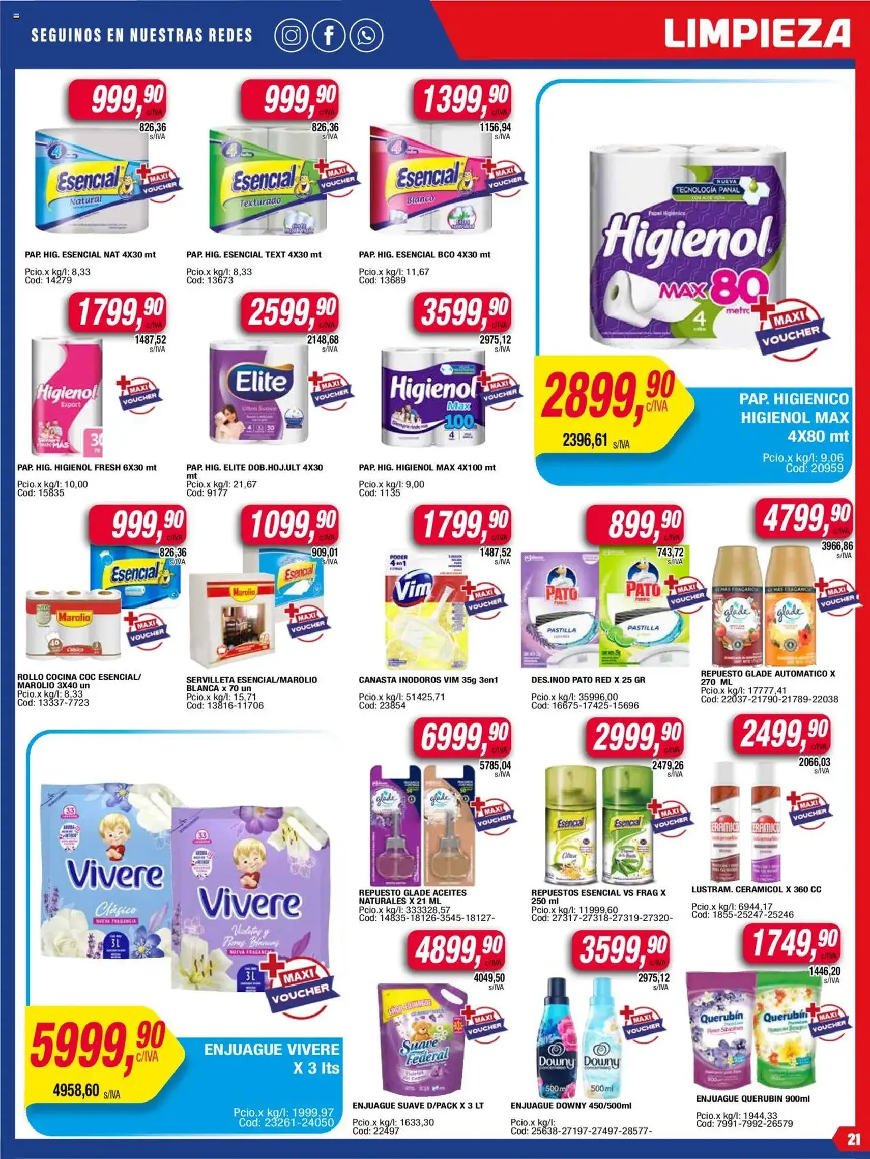 Maxiconsumo ofertas - folleto válido desde 04/08/2025 página 21 de 28