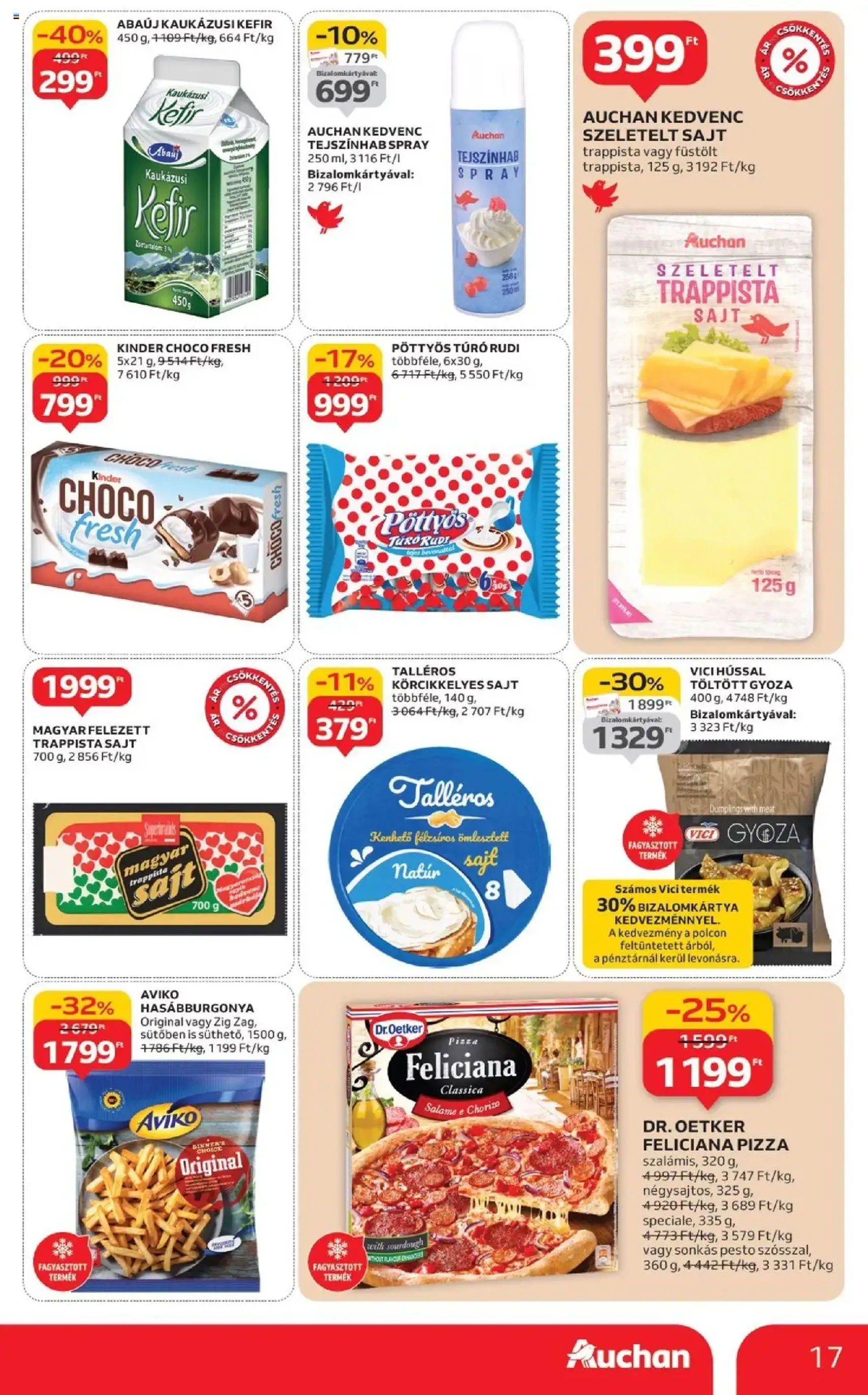 Auchan Akciós újság - 2025.09.25. érvényes szórólap 17 oldal 48 oldalból
