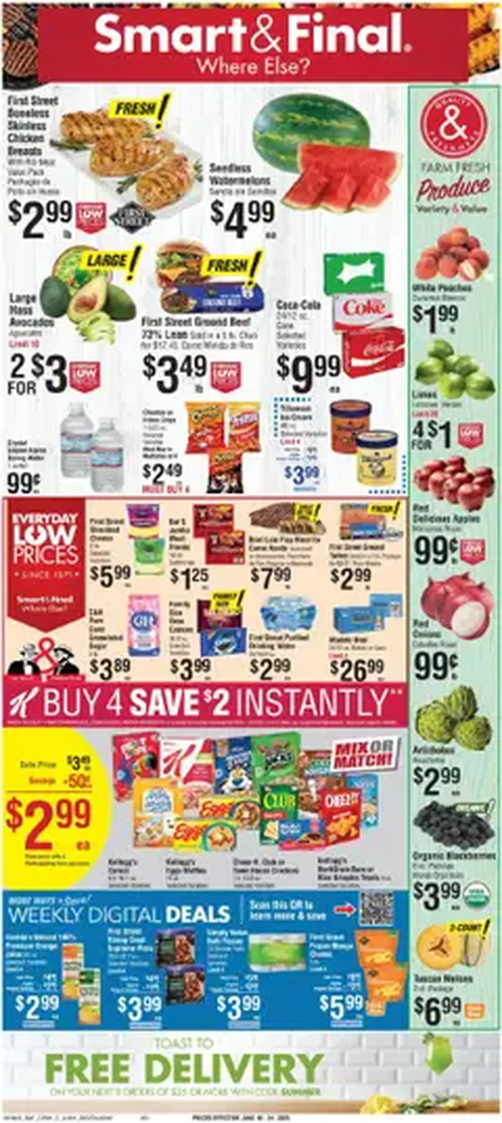 Smart & Final Weekly Ad - valid flyer from 06/18/2025, page 1 of 1