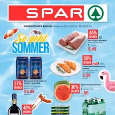 SPAR Aktionen - Prospekt Vorschau gültig ab 24.07.2025