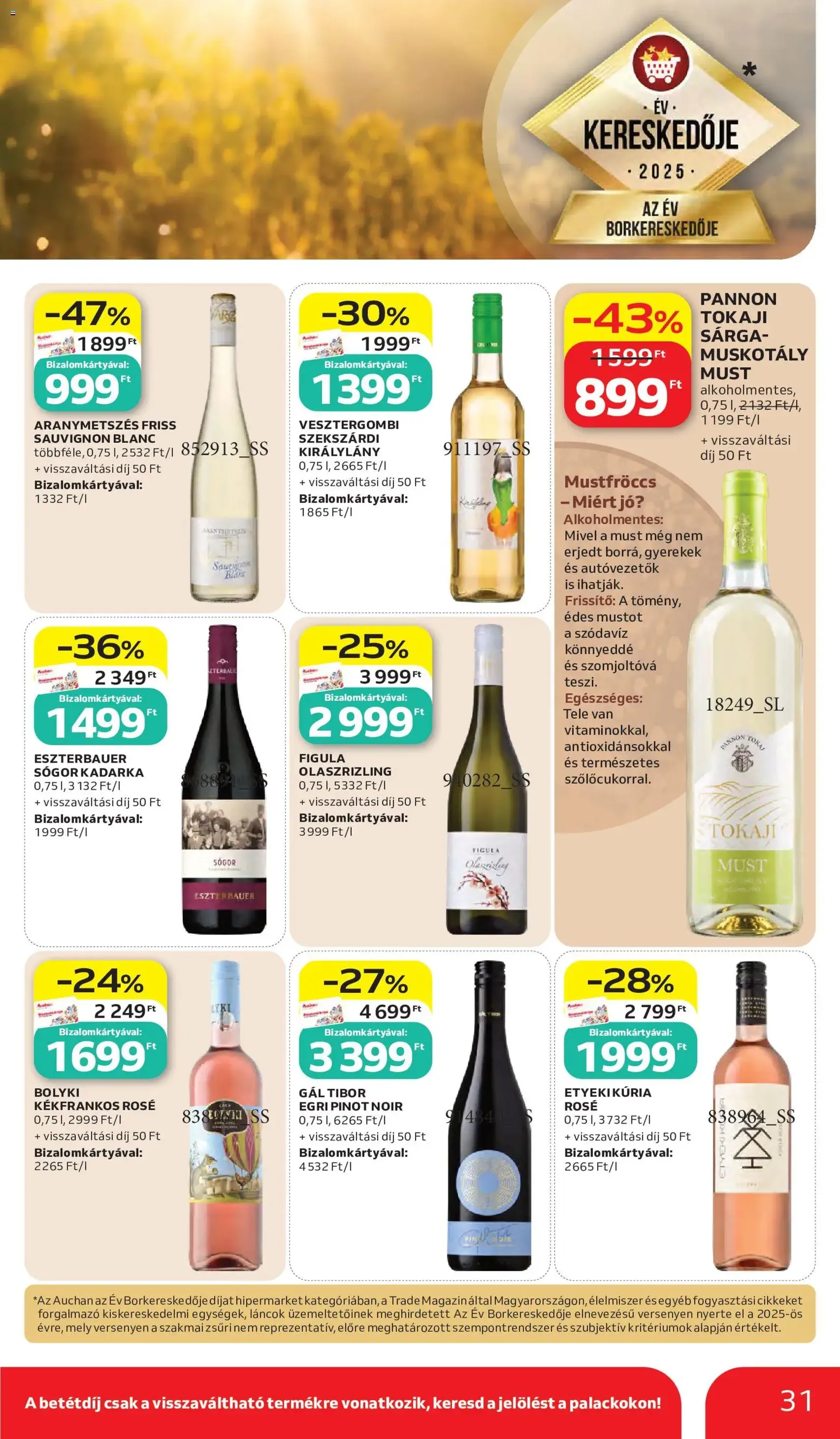 Auchan akciós újság - 2026.05.28. érvényes szórólap 31 oldal 58 oldalból