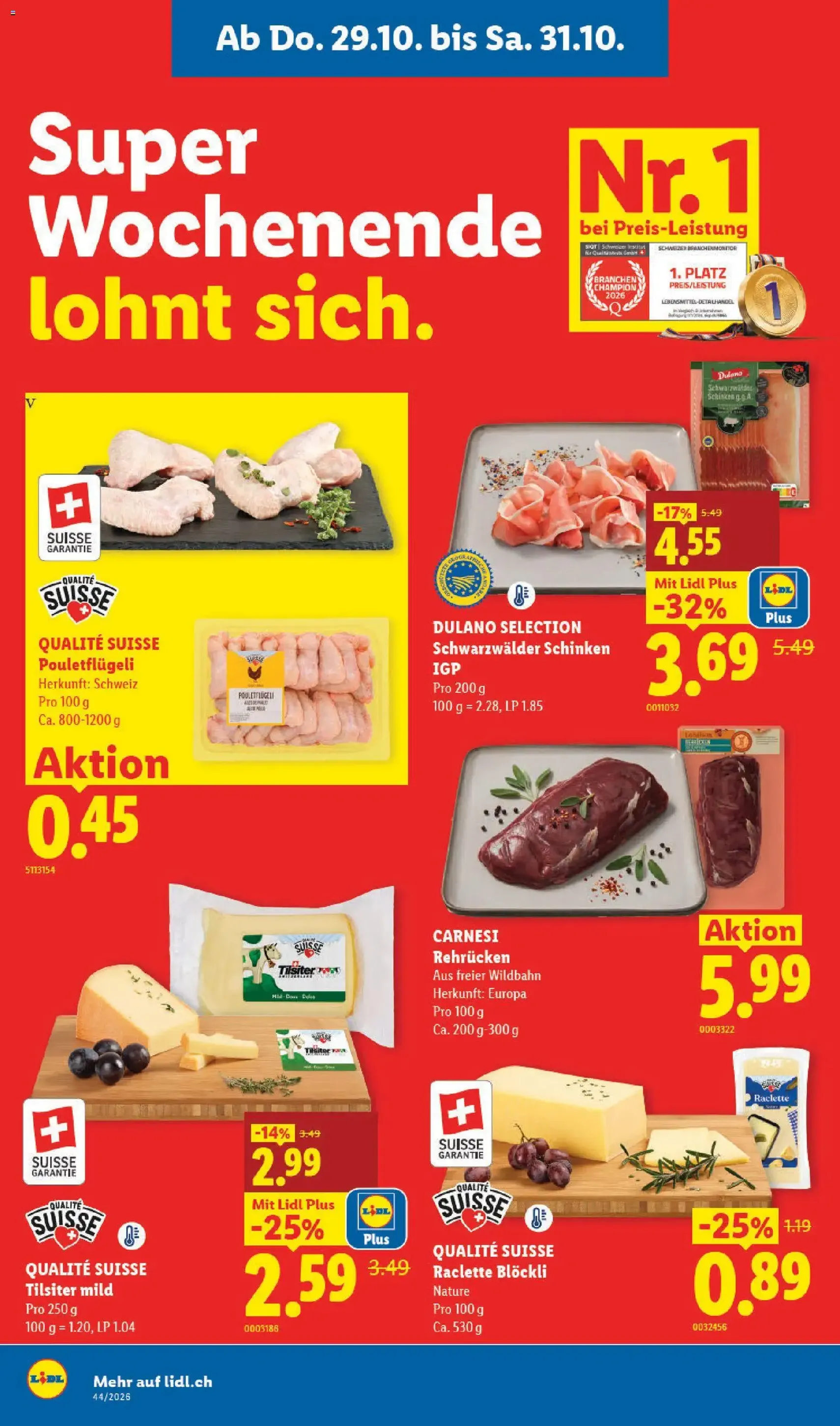 Lidl aktionen - Gültiger Prospekt ab 29.10.2026, Seite 2 von insgesamt 38