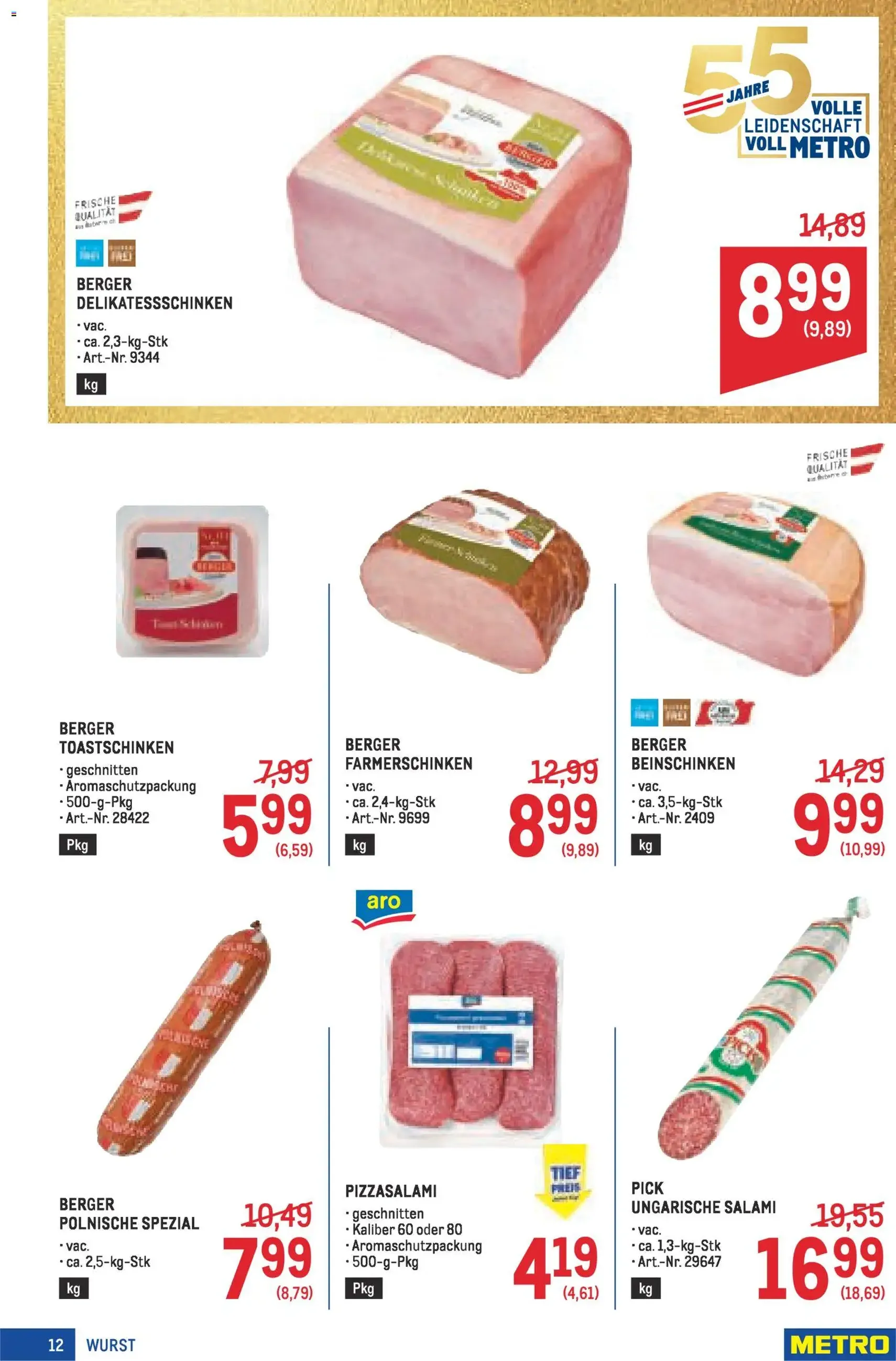 Metro Profi - Gültiger Prospekt ab 19.03.2026, Seite 12 von insgesamt 64