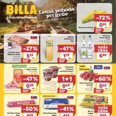 Billa leták - náhľad letáku platný od 08.07.2026