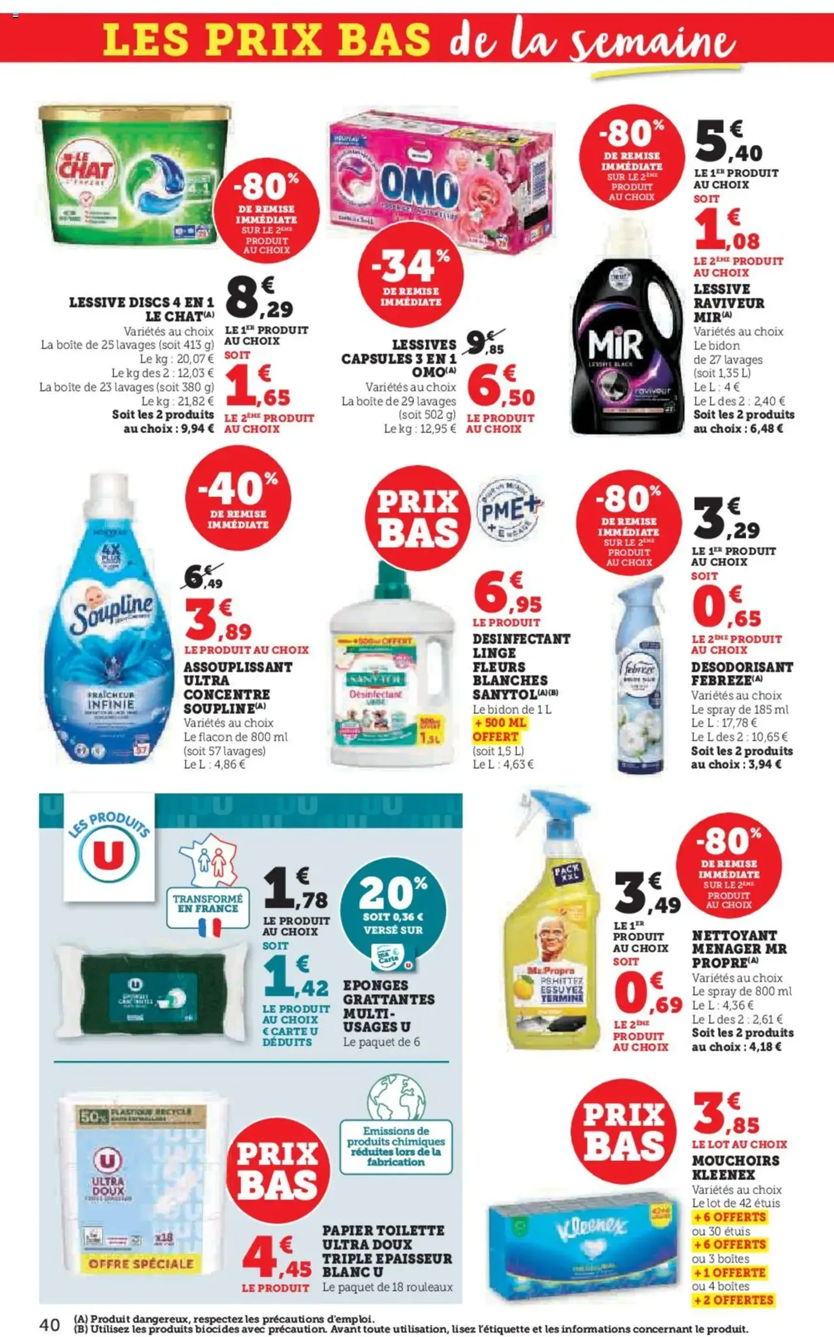 Super U catalogue - brochure valable à partir du 02/09/2025, page 40 sur 52 Super U catalogue - brochure valable à partir du 02/09/2025, page 40 sur 52