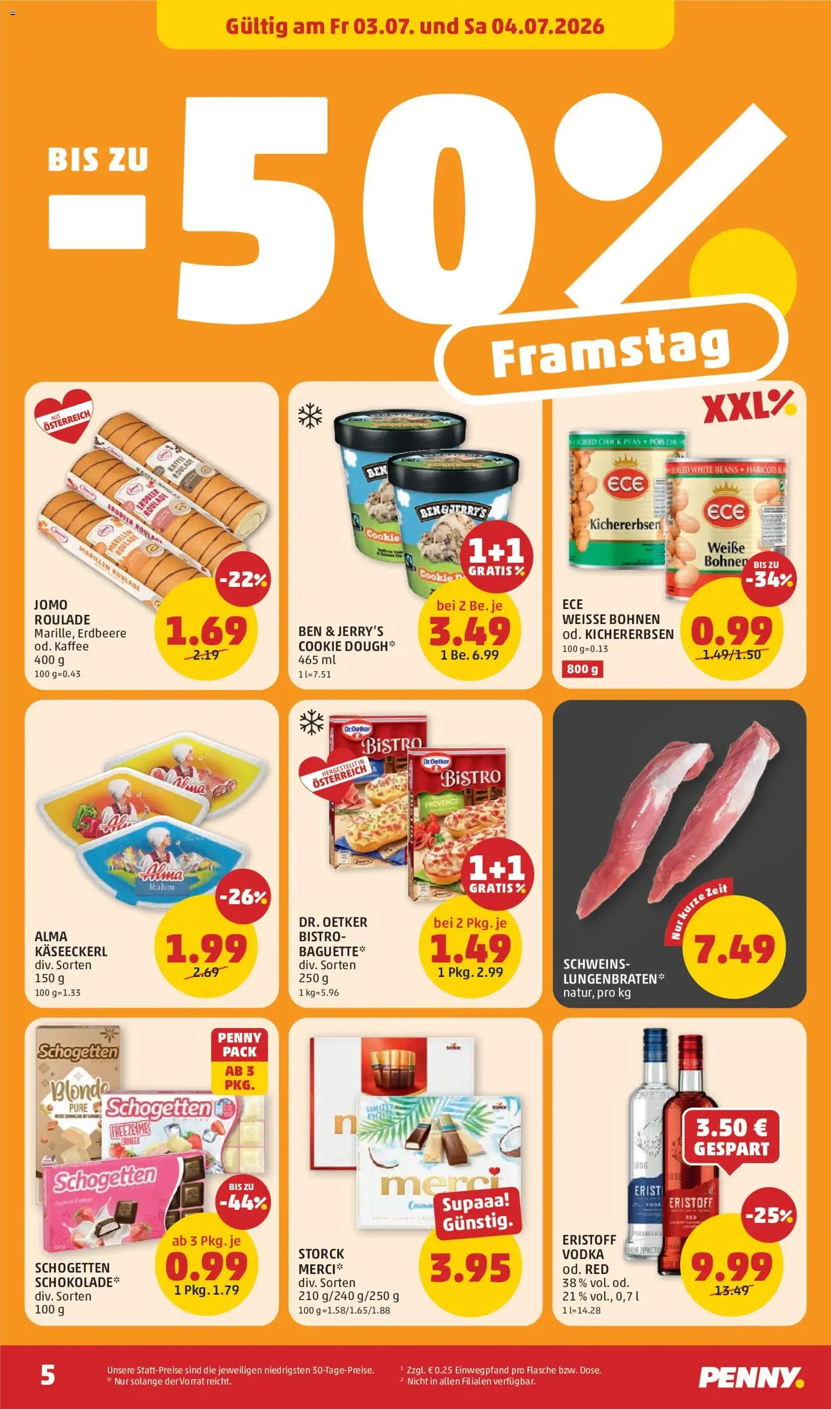 Penny Markt Flugblatt - Gültiger Prospekt ab 02.07.2026, Seite 5 von insgesamt 28