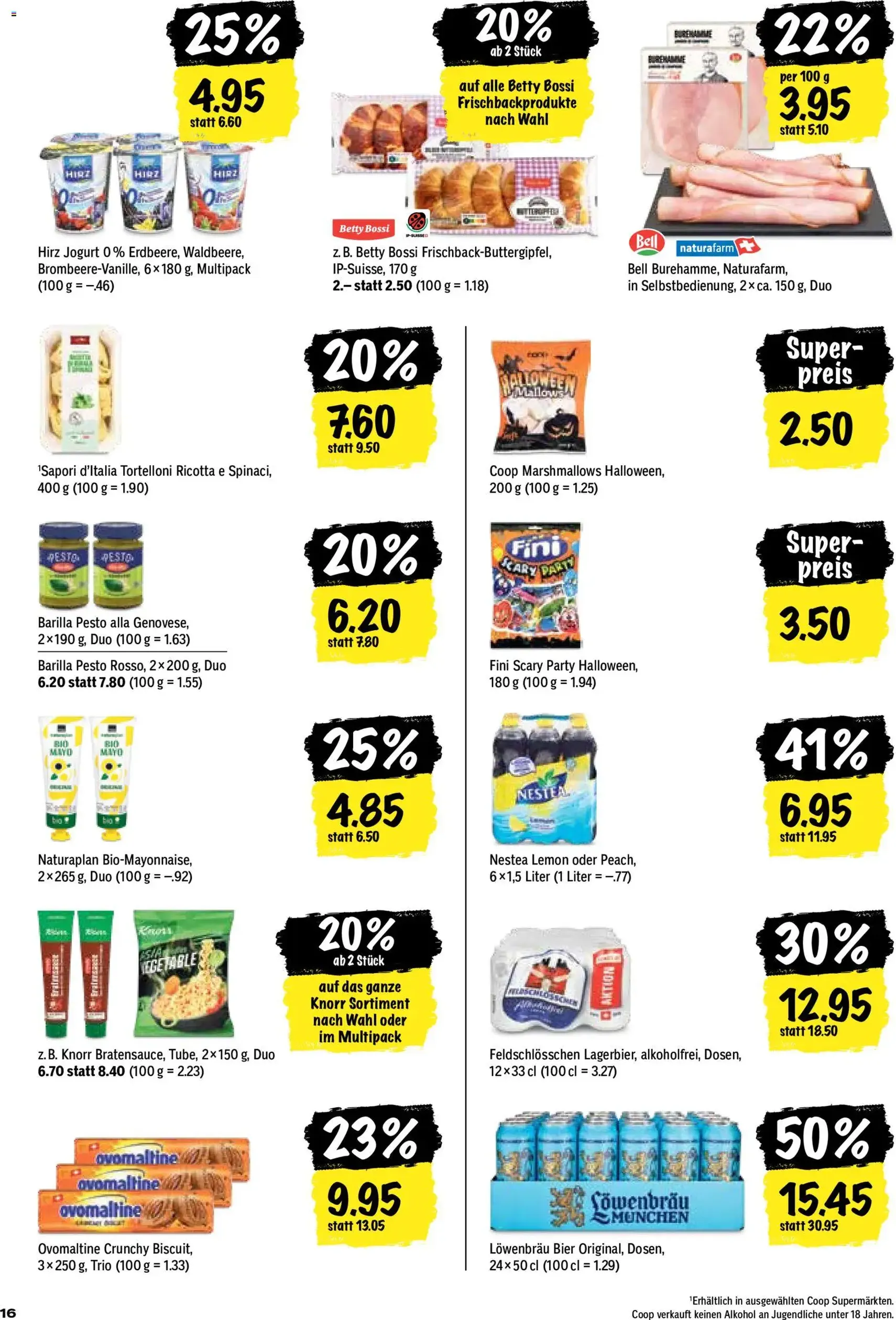 Coop aktionen - Gültiger Prospekt ab 08.10.2026, Seite 16 von insgesamt 24