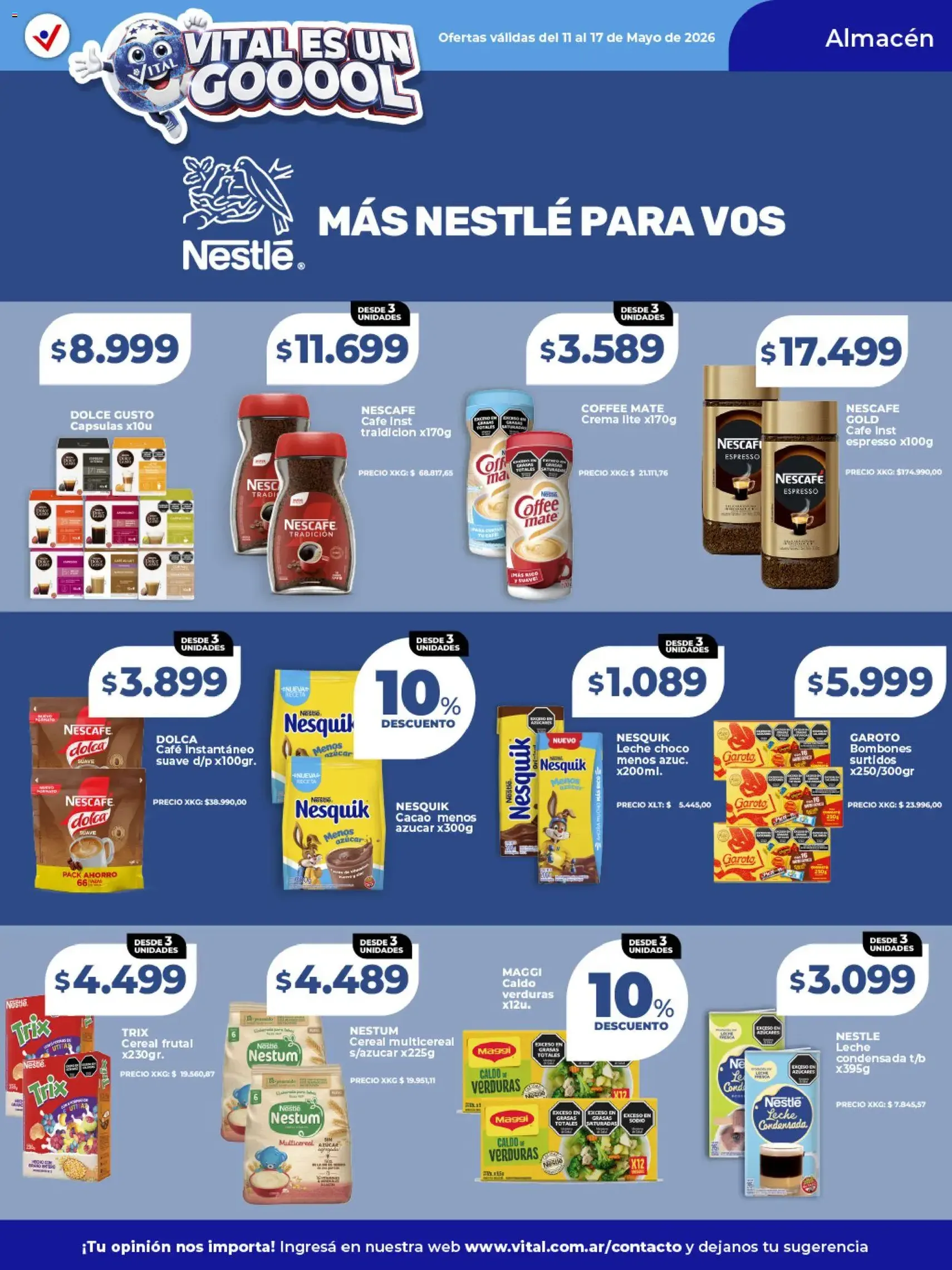 Vital ofertas - folleto válido desde 11/05/2026 página 15 de 23
