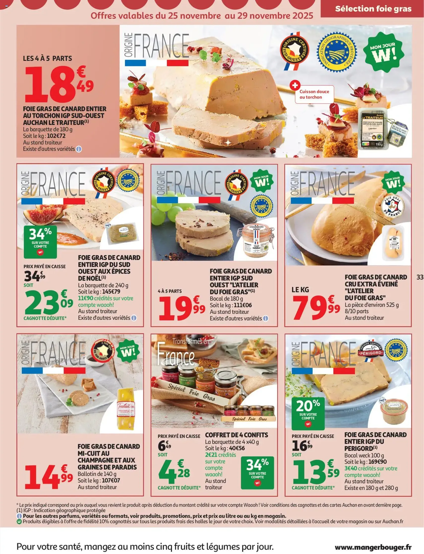 Auchan - Black Friday - geldige folder vanaf 25/11/2025 pagina 33 van 49