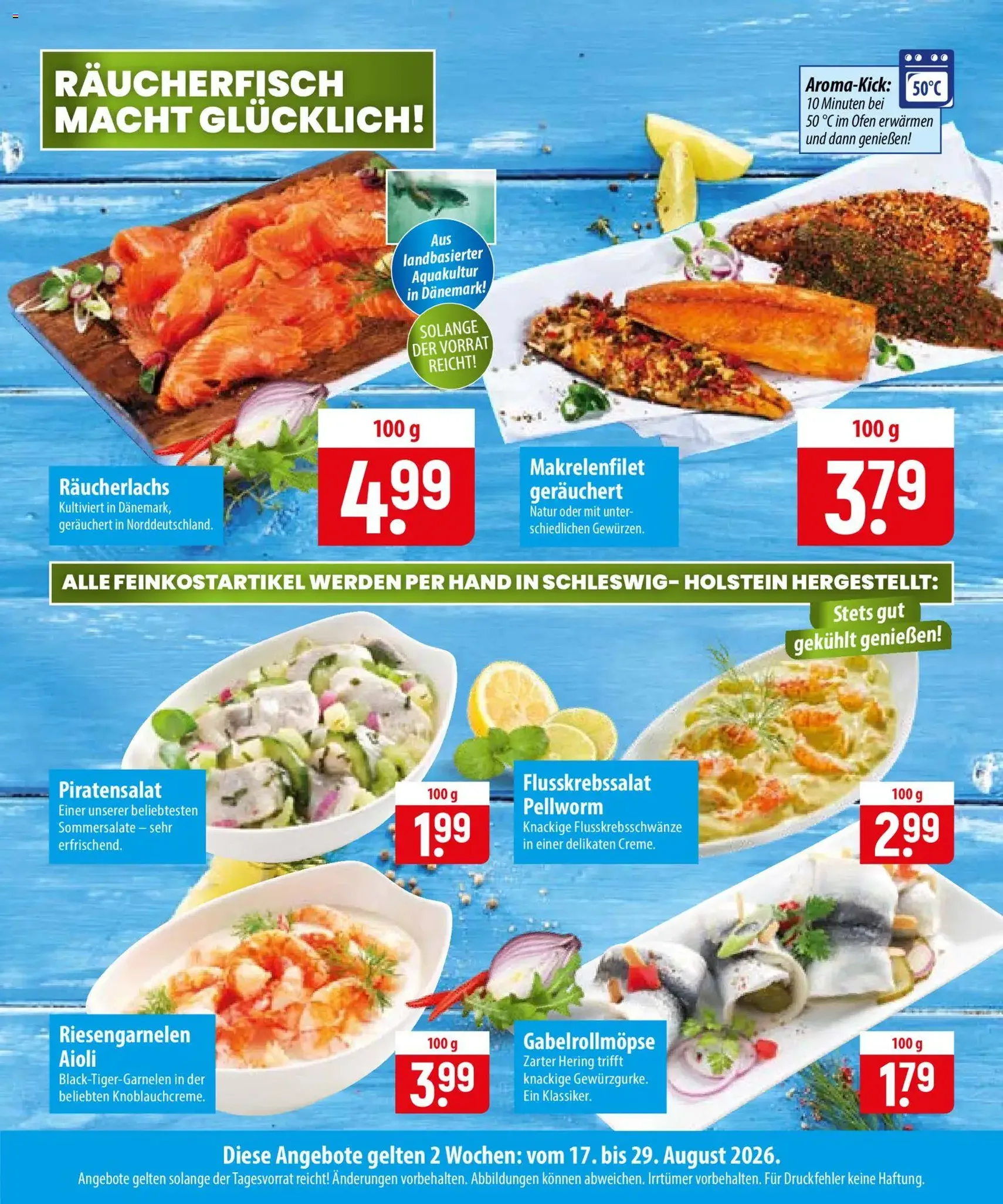 Famila Fischmarkt - Gültiger Prospekt ab 17.08.2026, Seite 2 von insgesamt 2