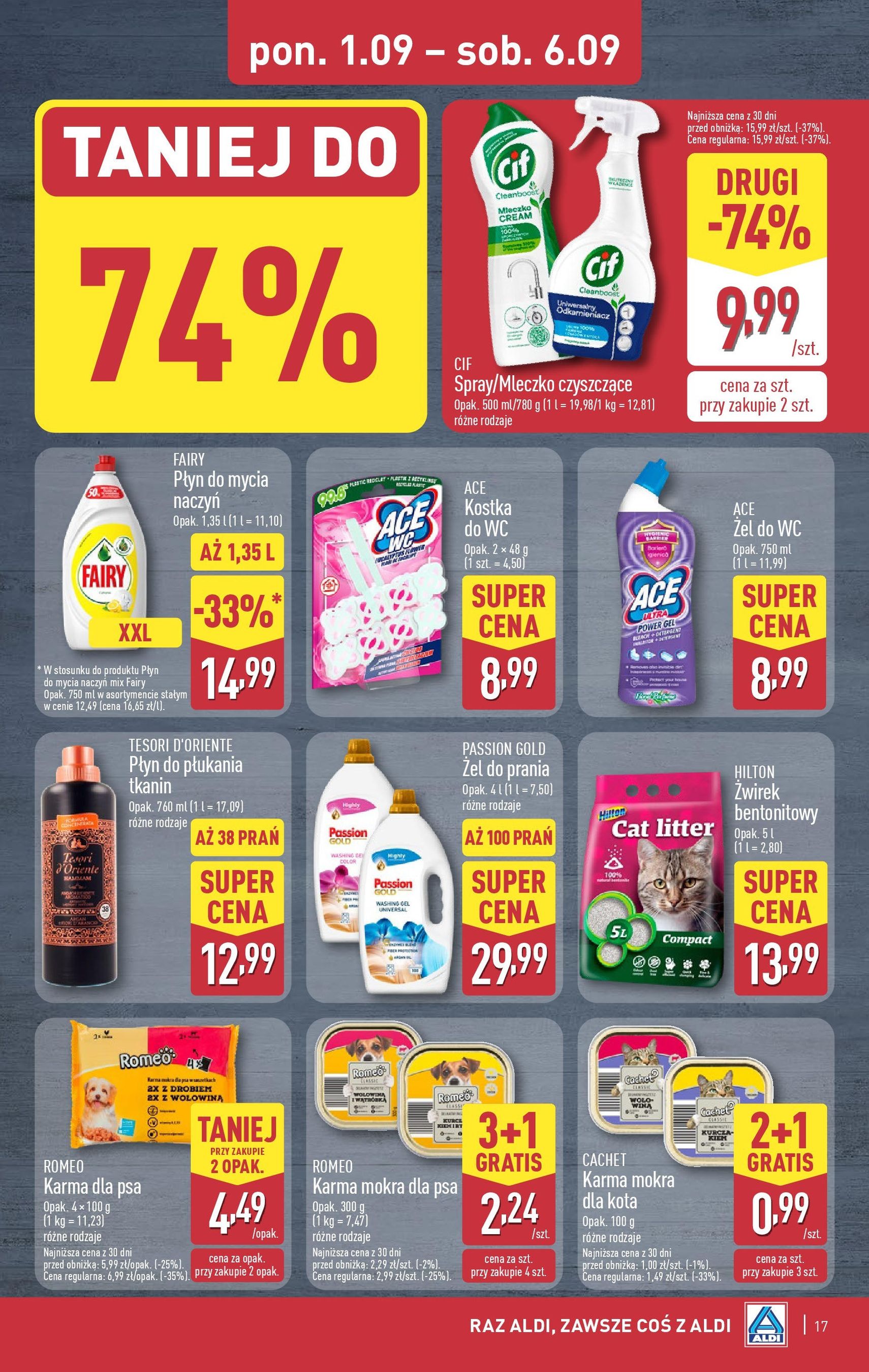 Aldi Gazetka - ważny gazetka od 01.09.2025 strona 17 z 39 Aldi Gazetka - ważny gazetka od 01.09.2025 strona 17 z 39