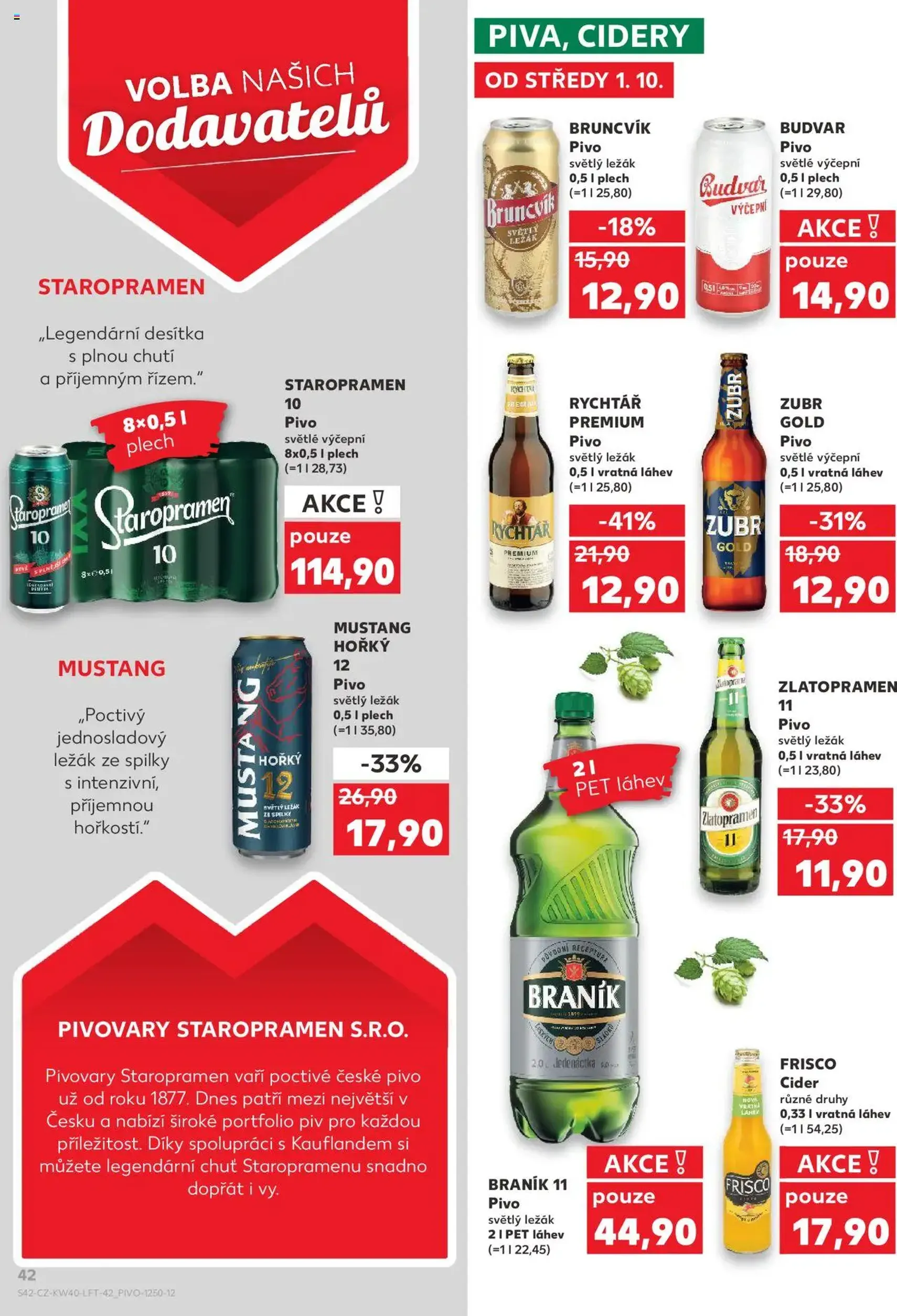 Kaufland leták - platný leták od 01.10.2025 strana 42 z 90