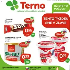Terno leták - náhľad letáku platný od 25.09.2025
