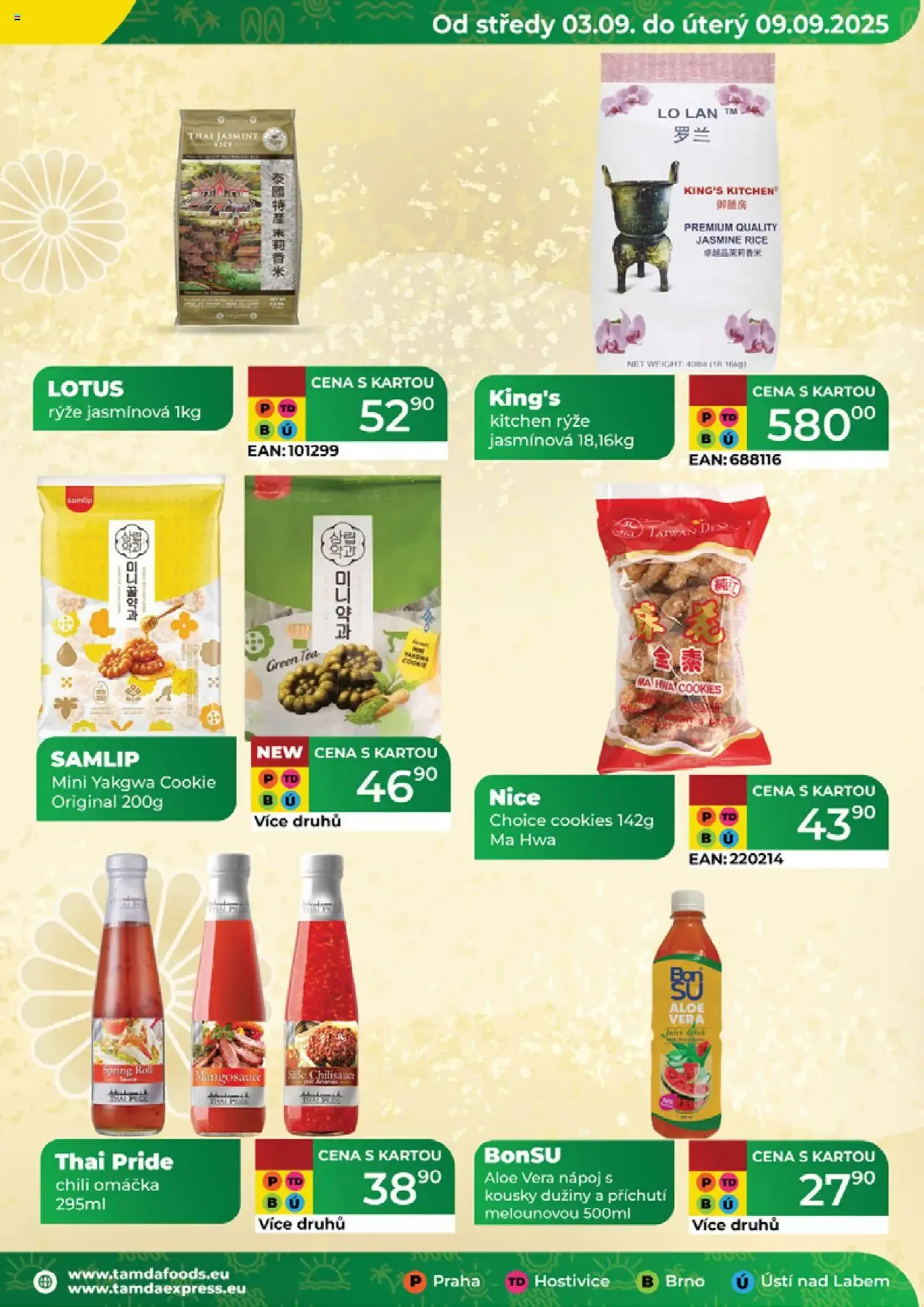 Tamda Foods leták - platný leták od 03.09.2025 strana 29 z 52 Tamda Foods leták - platný leták od 03.09.2025 strana 29 z 52