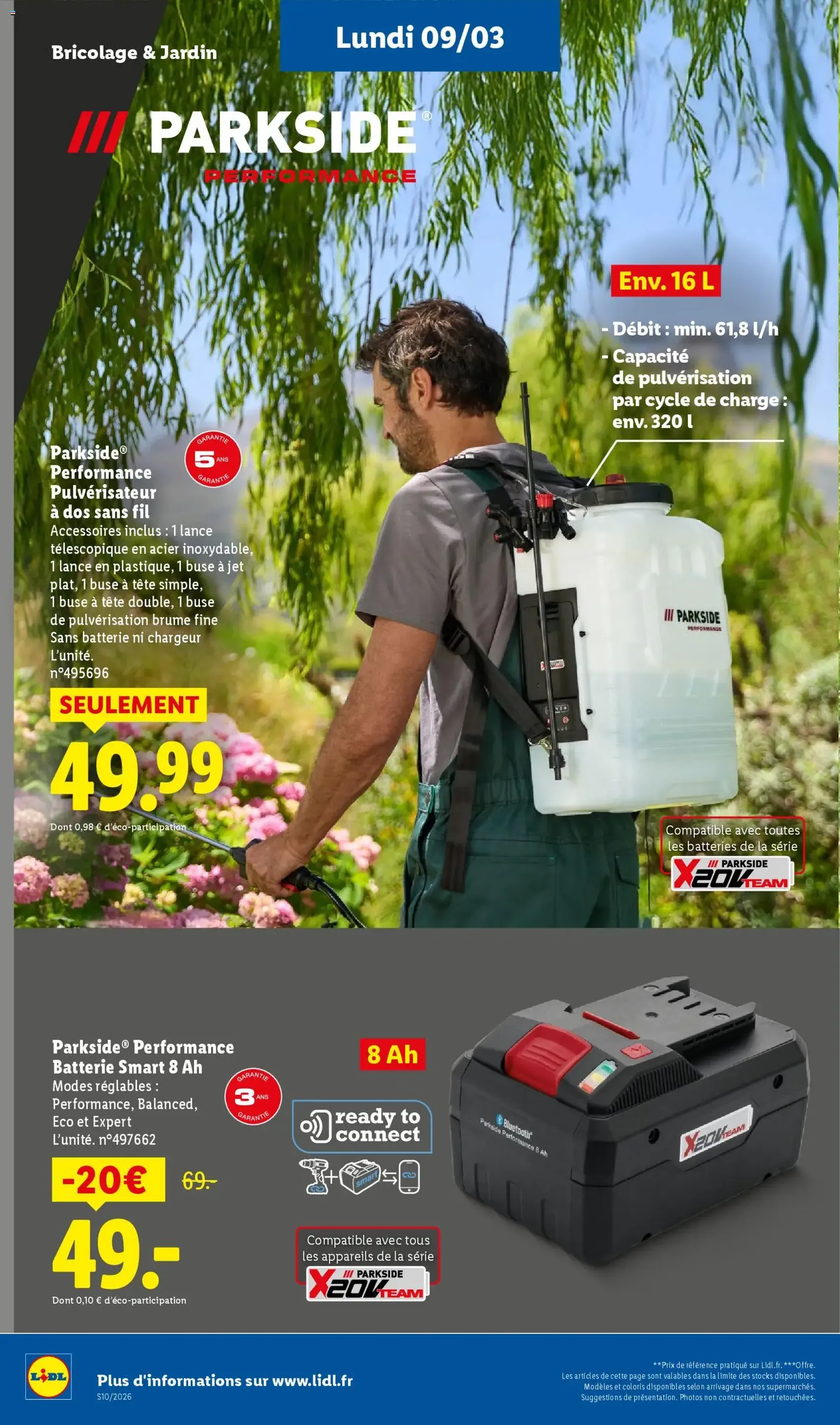 LIDL catalogue semaine 10 - brochure valable à partir du 05/03/2026, page 62 sur 79