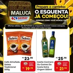 Semar Supermercado Black Friday - pré-visualização do folheto, válido a partir de 26/11/2025